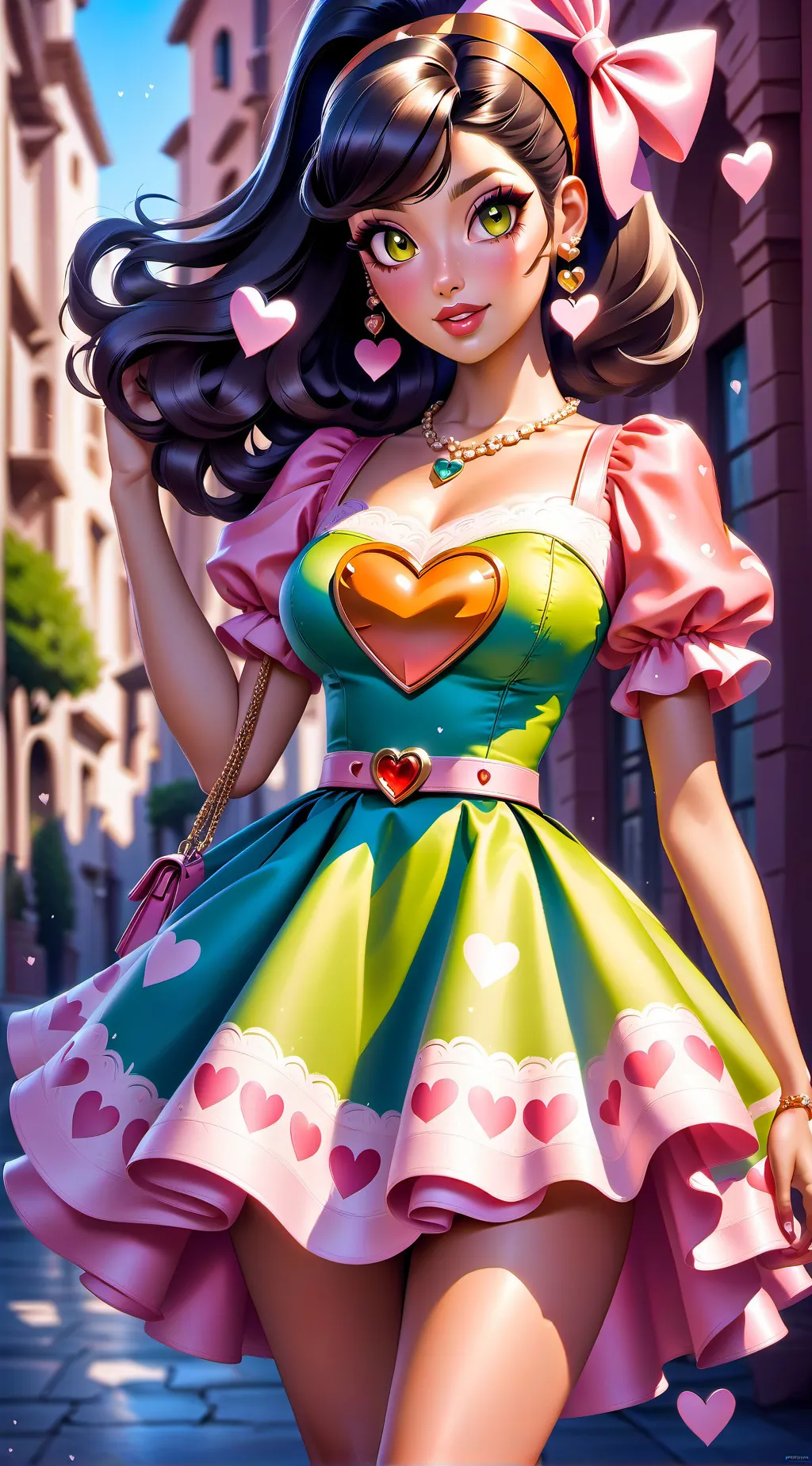 ai character: lola  background
