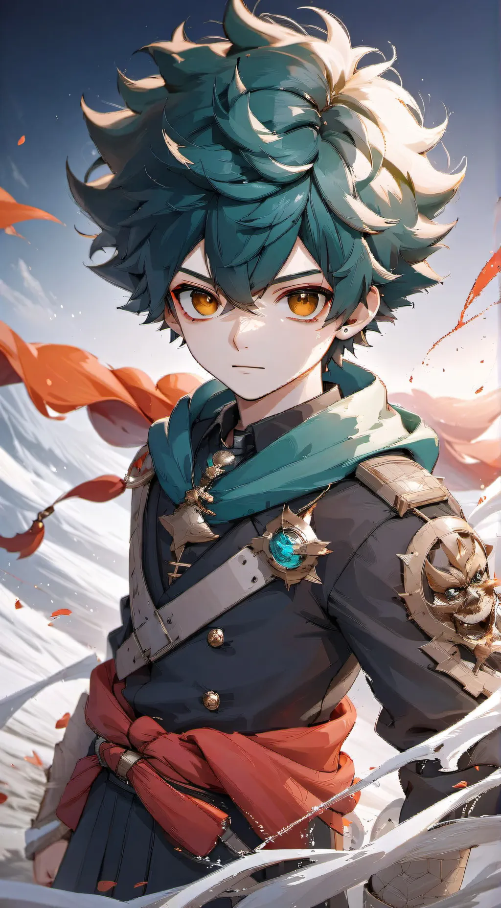 ai character: Villain deku background