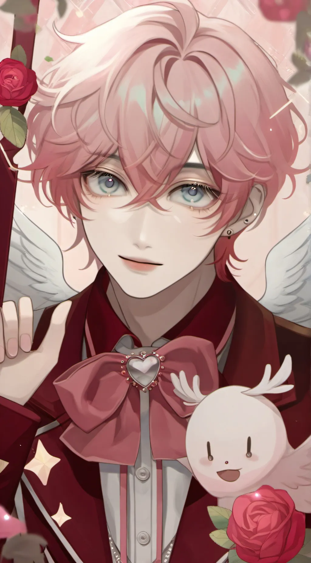 ai character: Cupidon💘 background