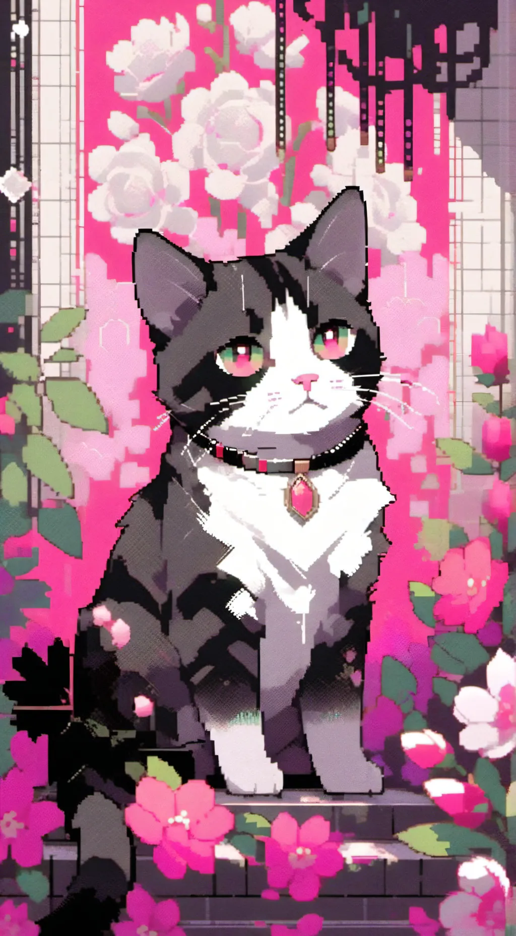ai character: ★Pinky★ background