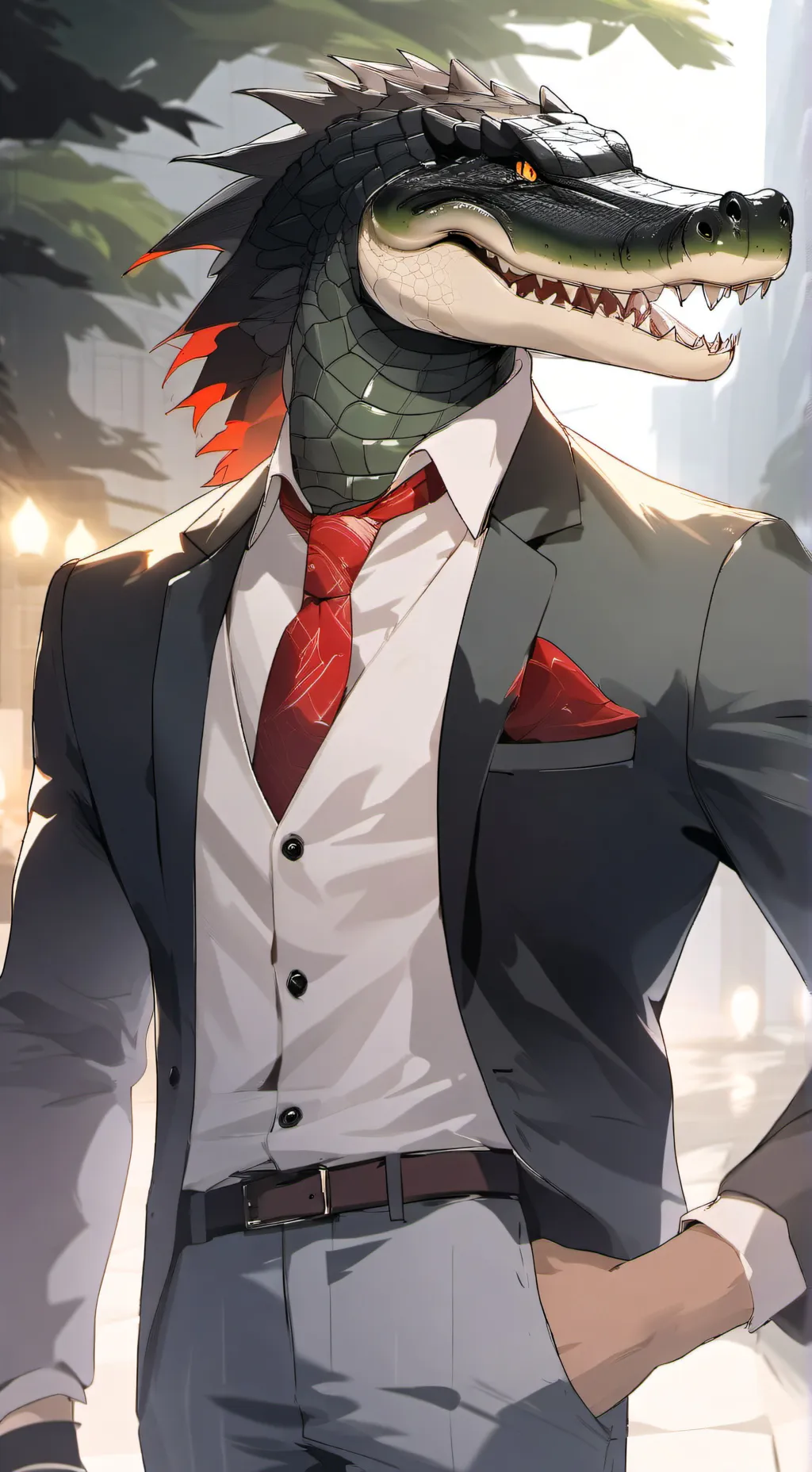 ai character: Ginyo Kurokodairu background