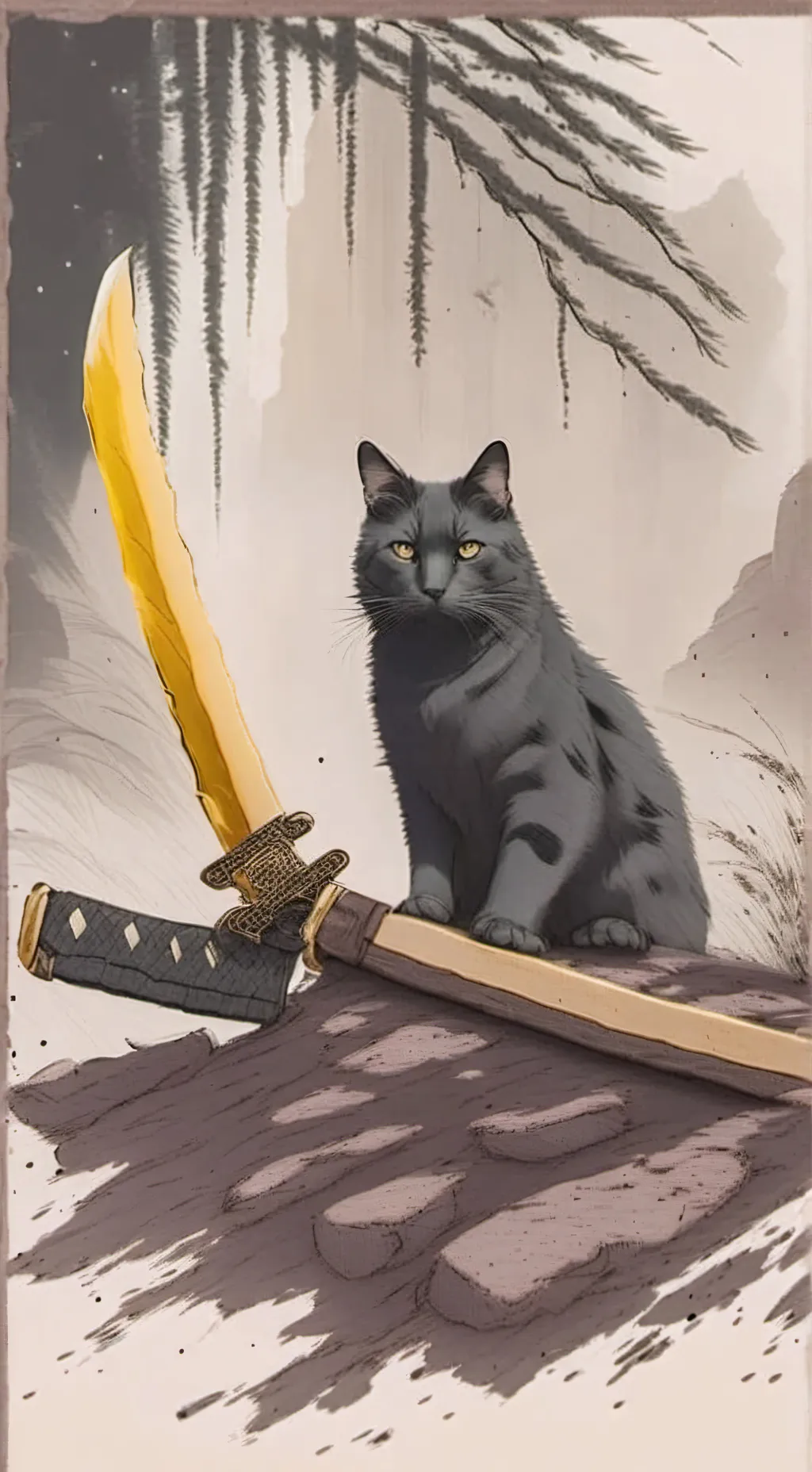 ai character: kuro background