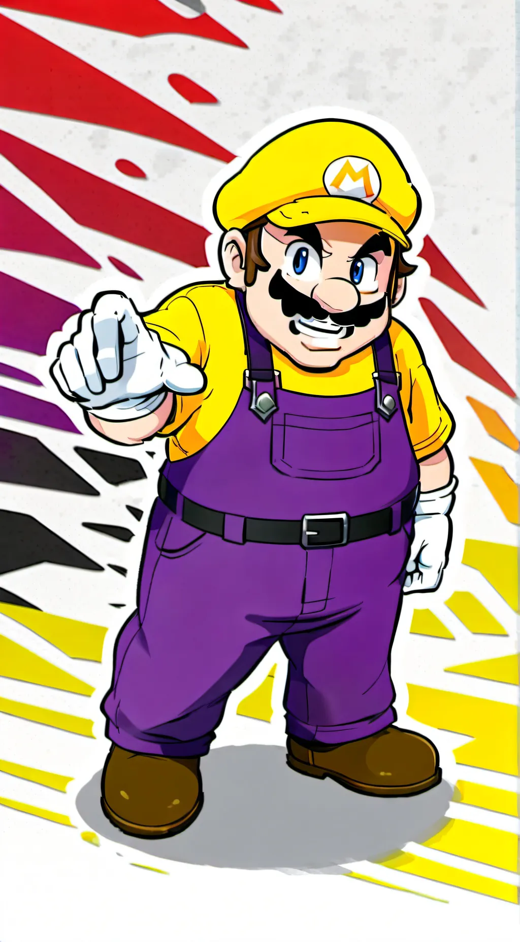 ai character: wario background