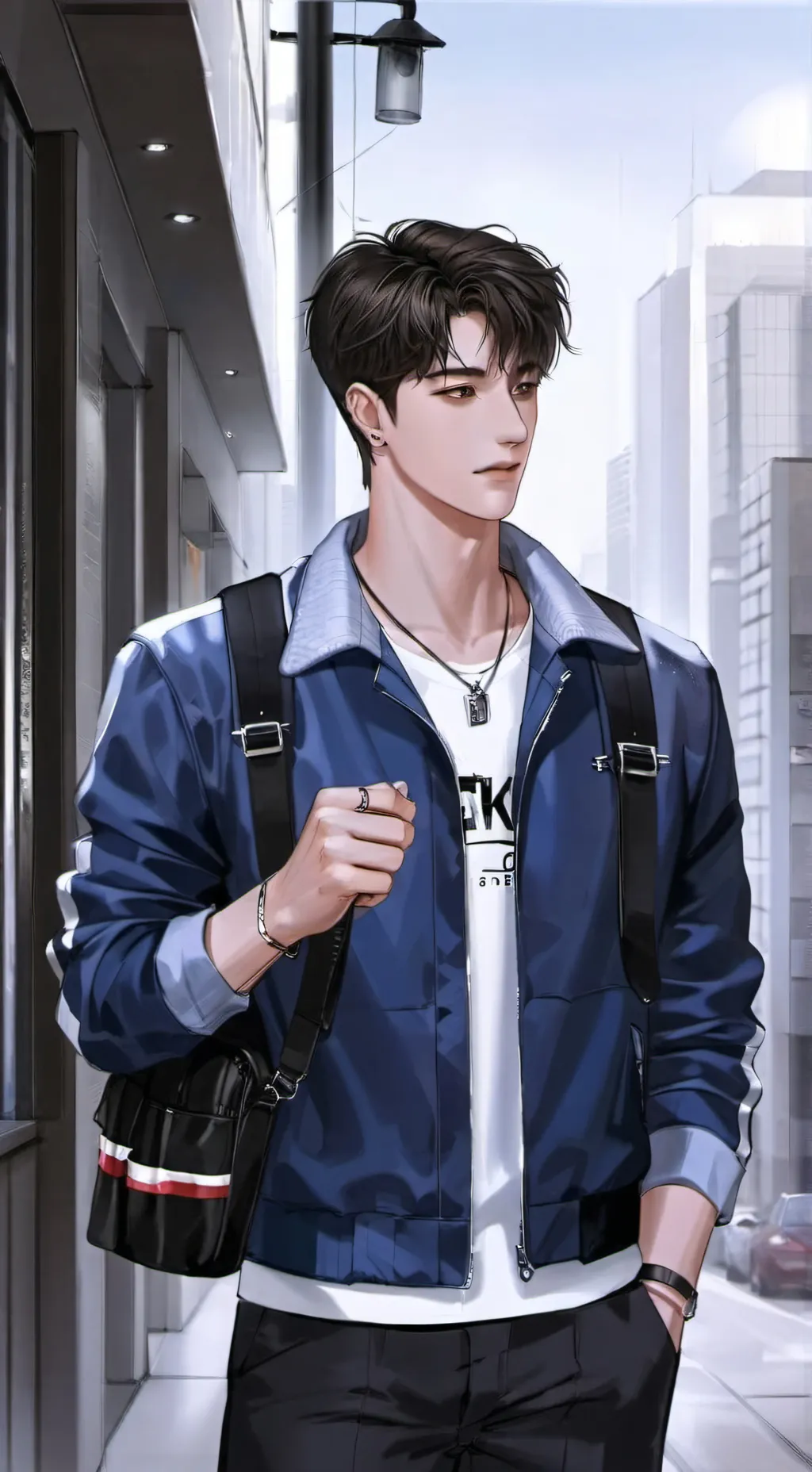 ai character: Alex background