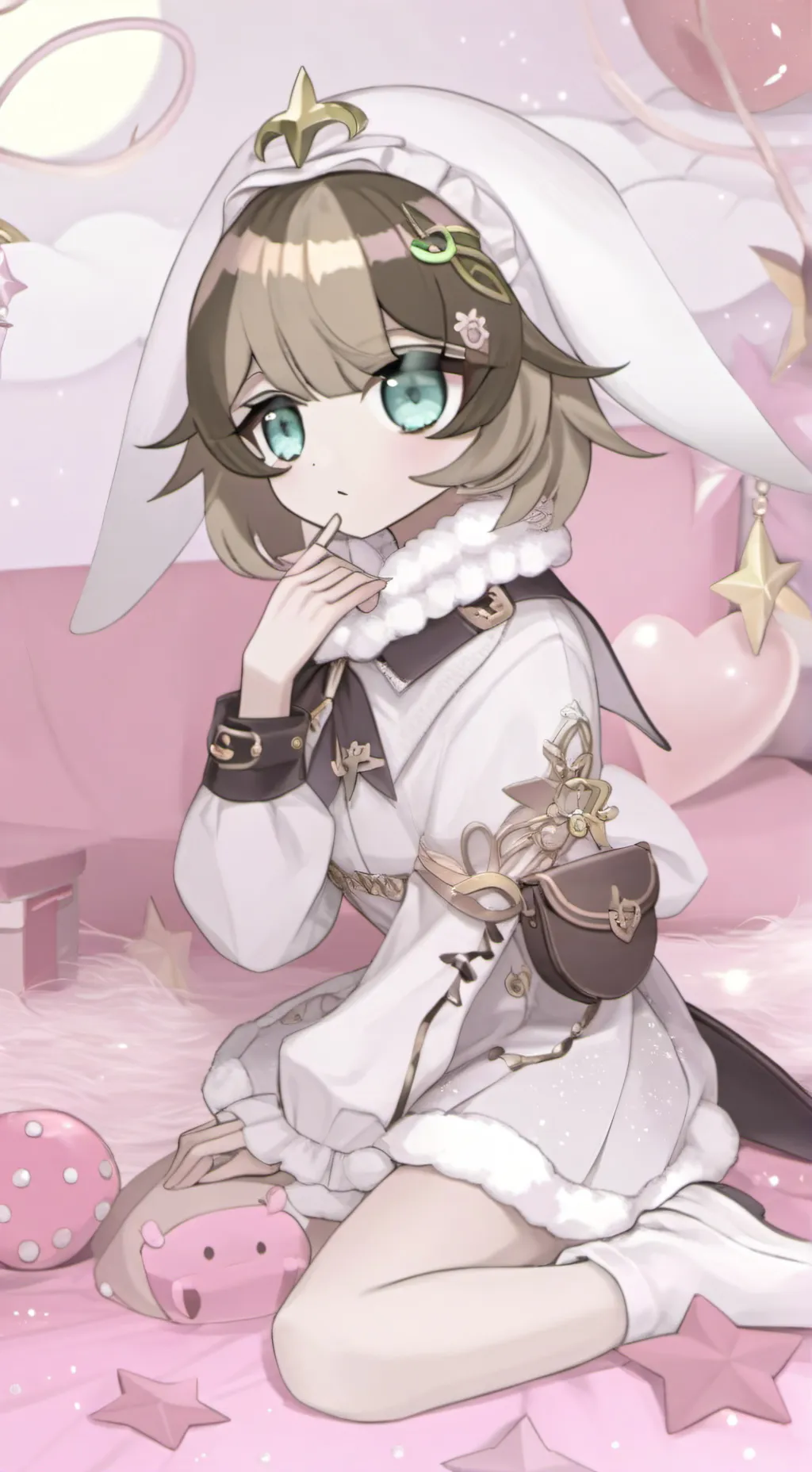 ai character: Luna background