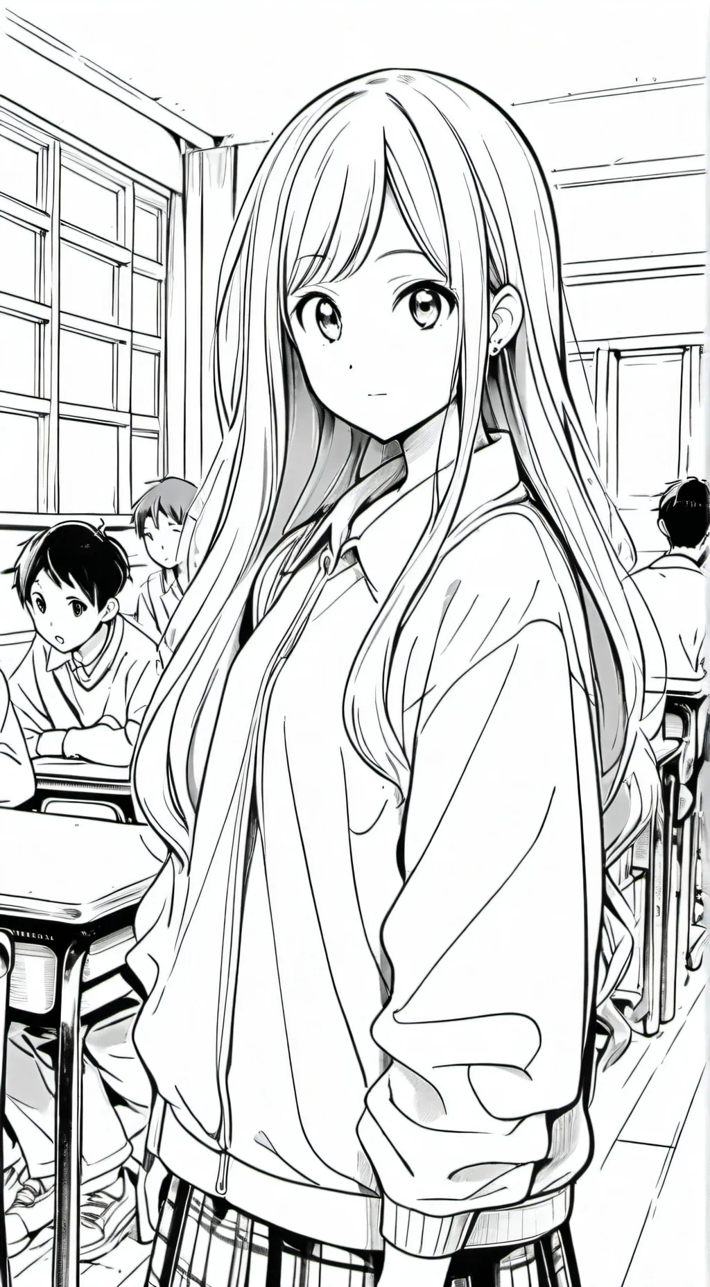 ai character: Mha pickme background