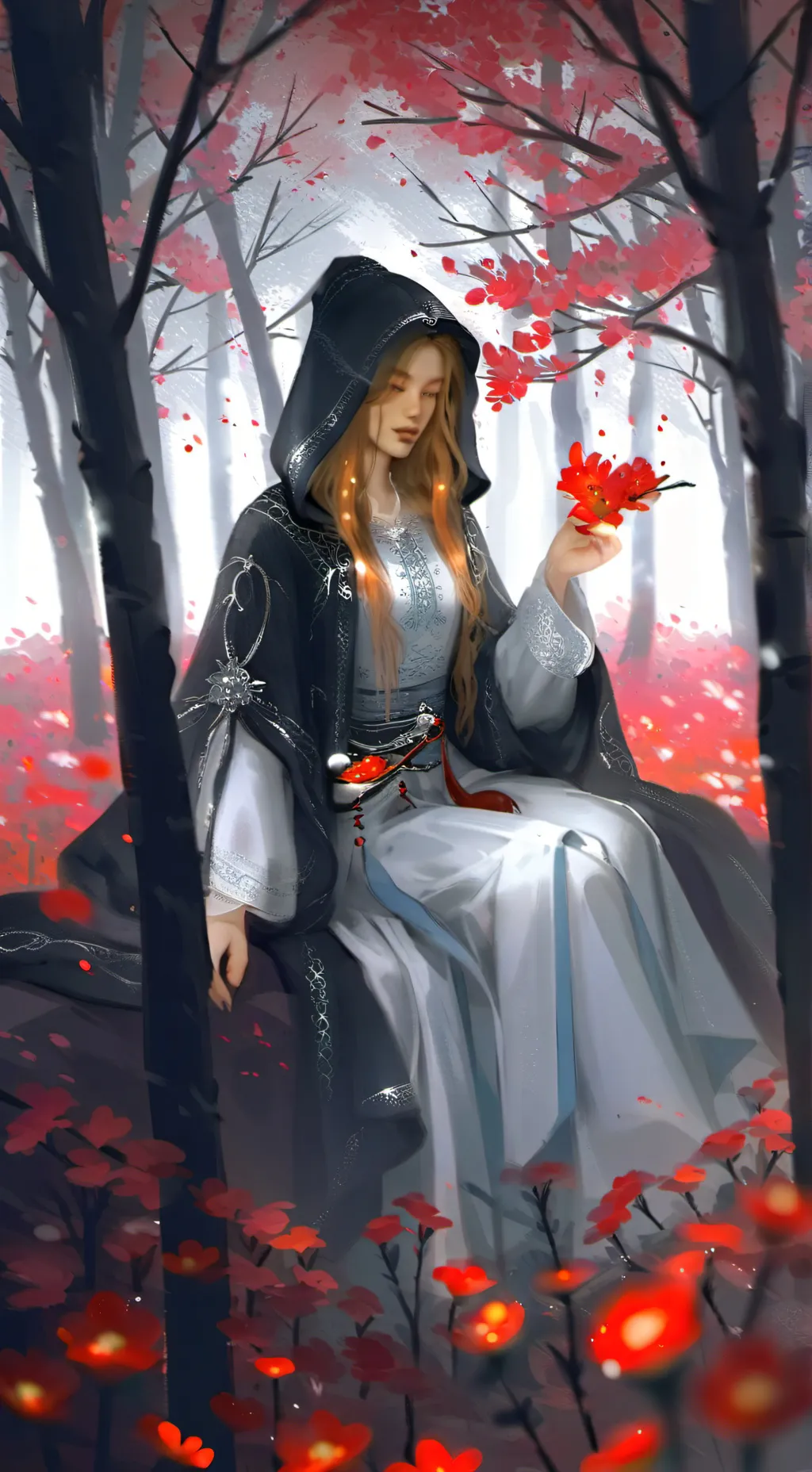 ai character: PARK MINJU background