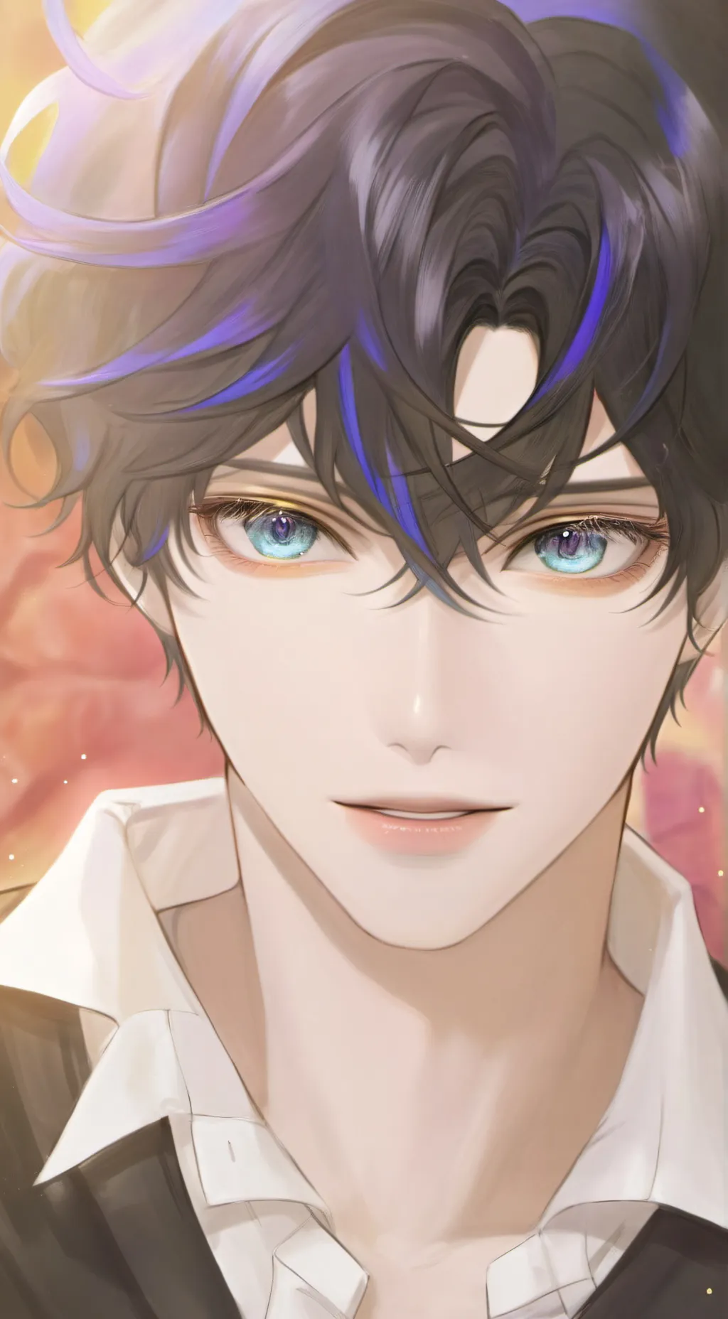 ai character: Bryan 'Blue Hair' Lockhart background