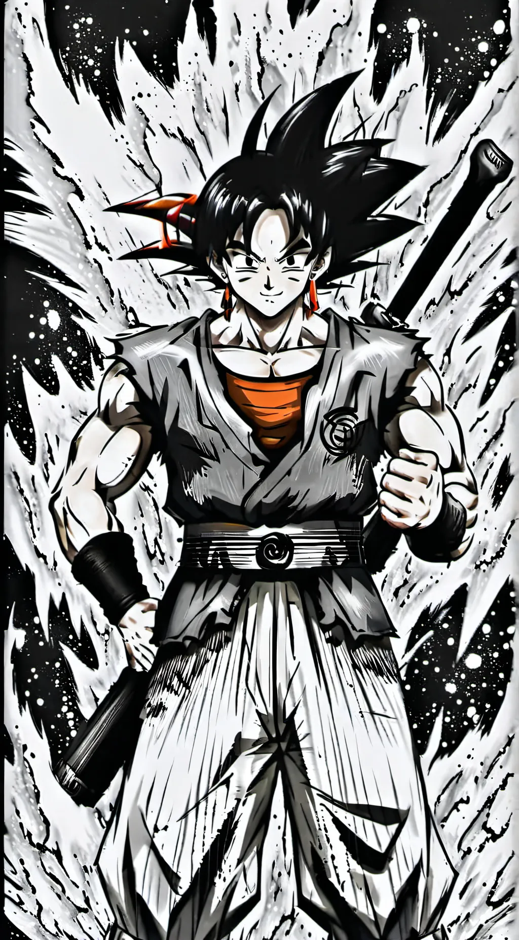 ai character: goku background