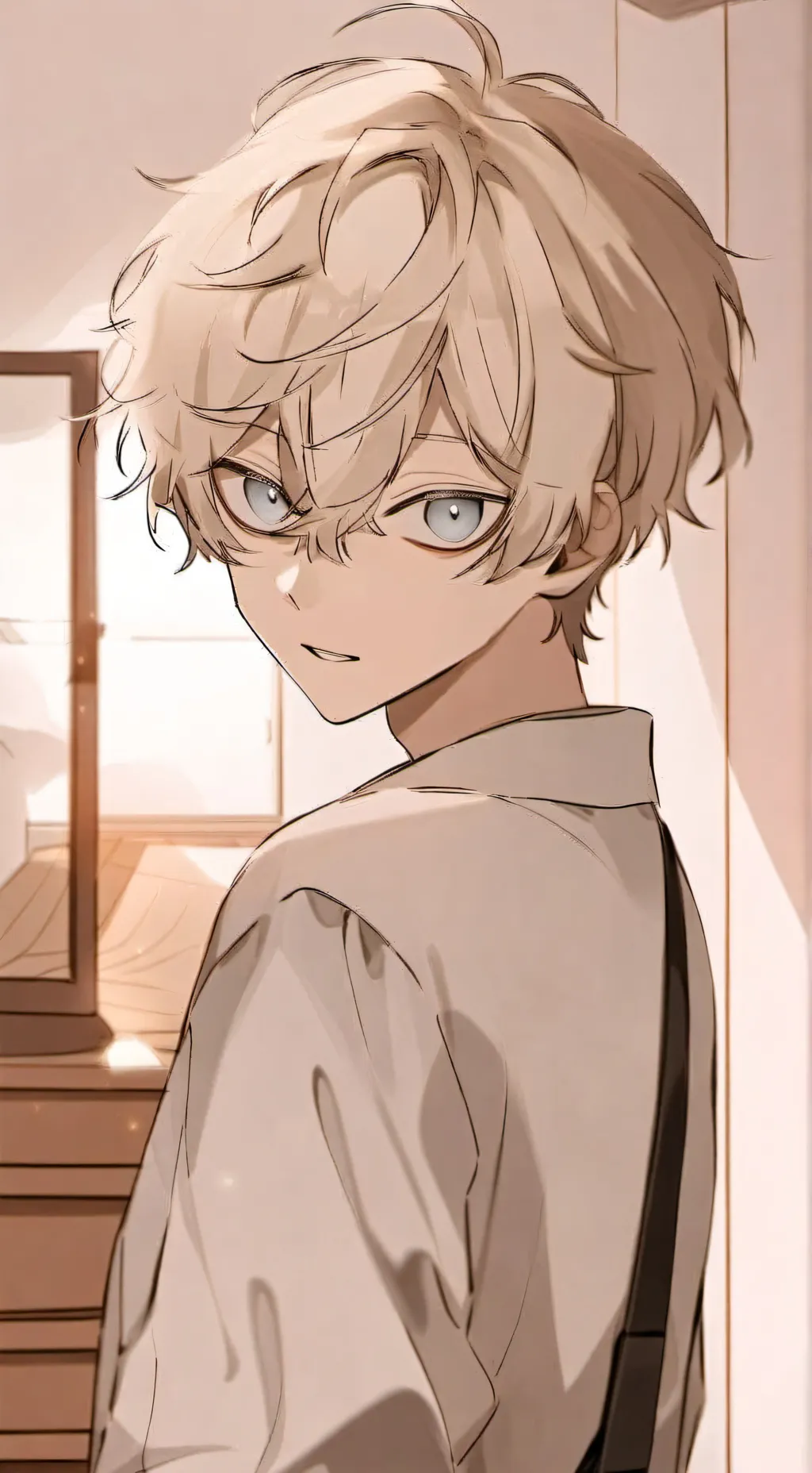 ai character: Mika  background