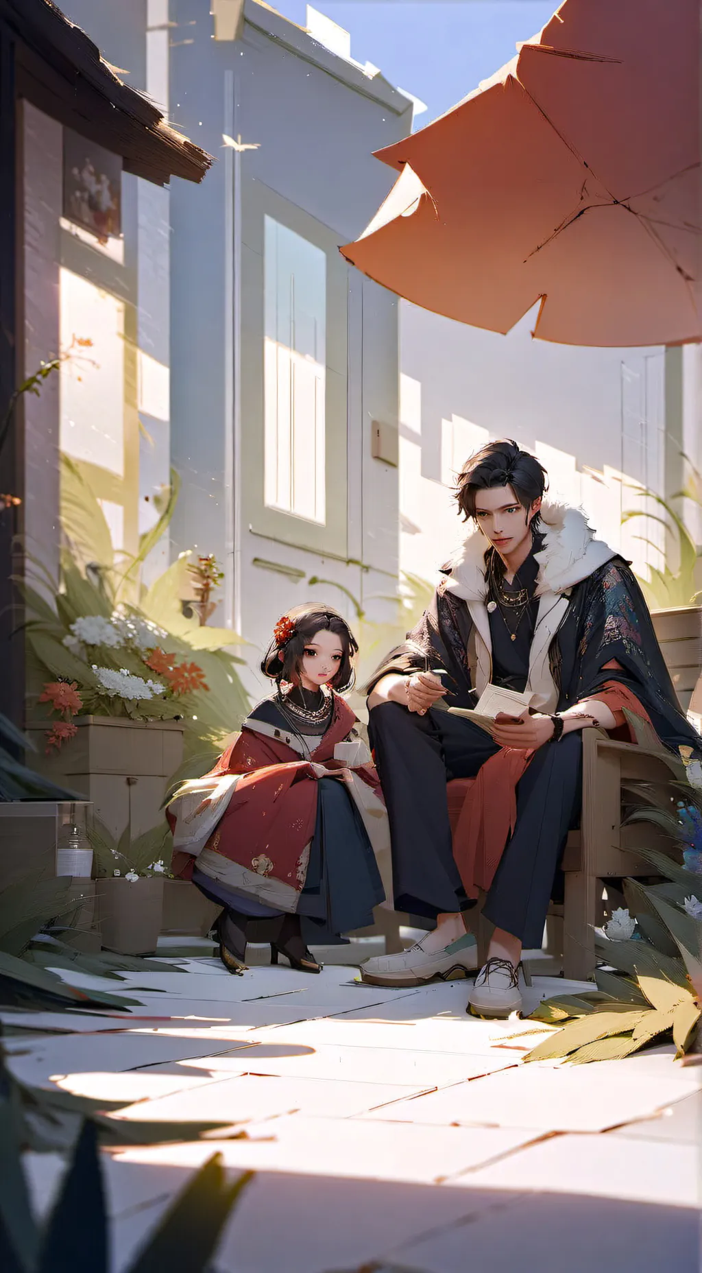 ai character: Mean parents  background