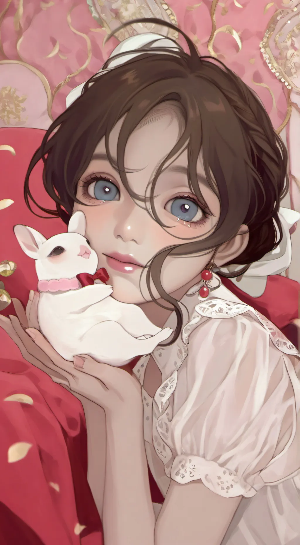 ai character: Mha turns cats background