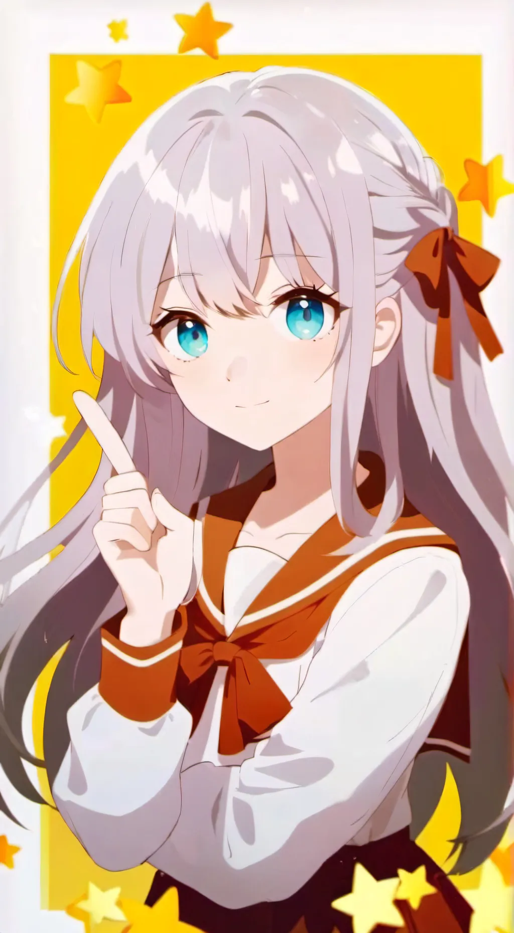 ai character: ALISA KUJOU background