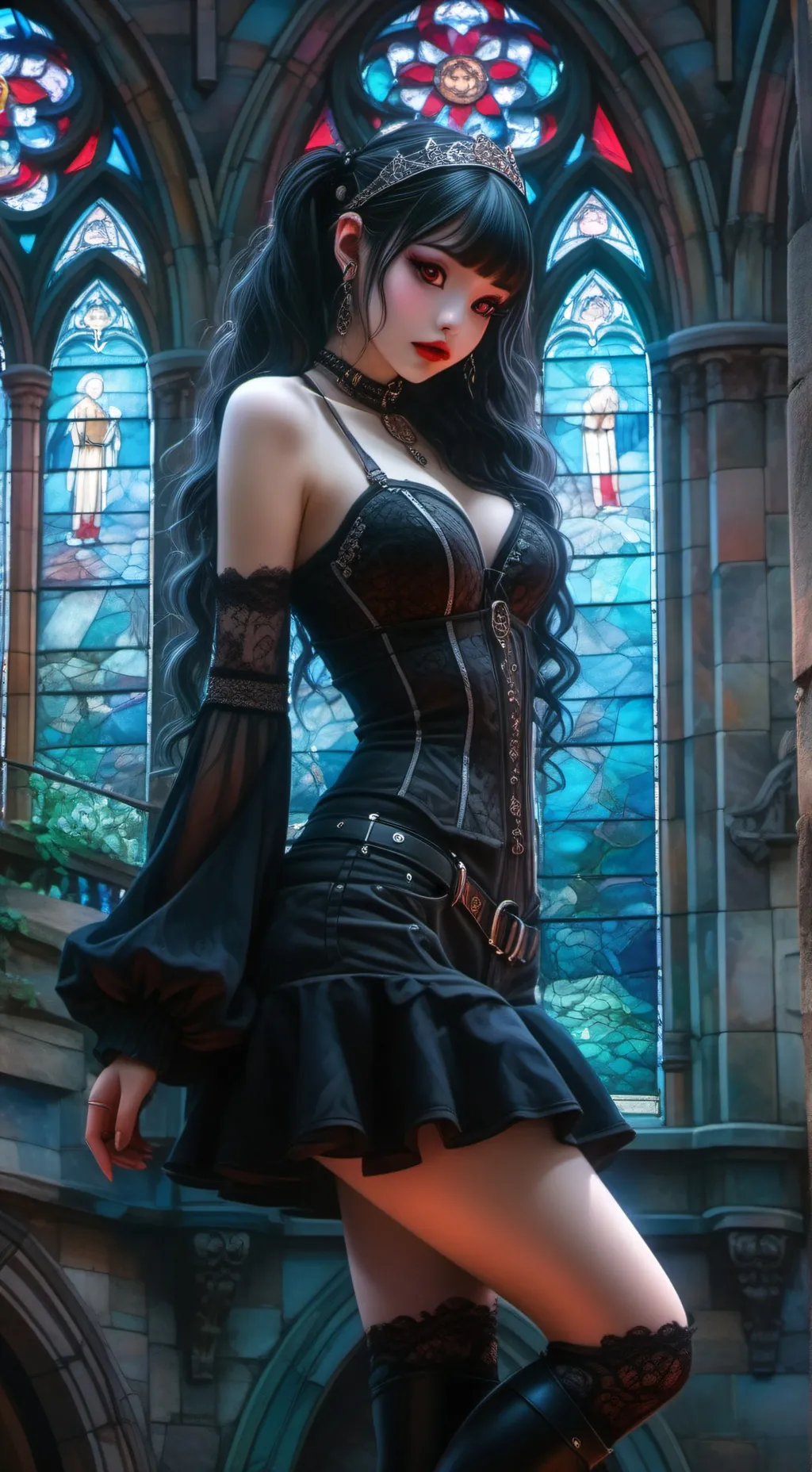 ai character: Maria  background