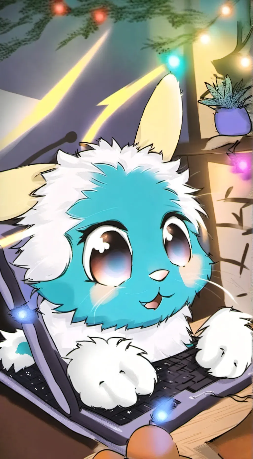 ai character: Bunni background