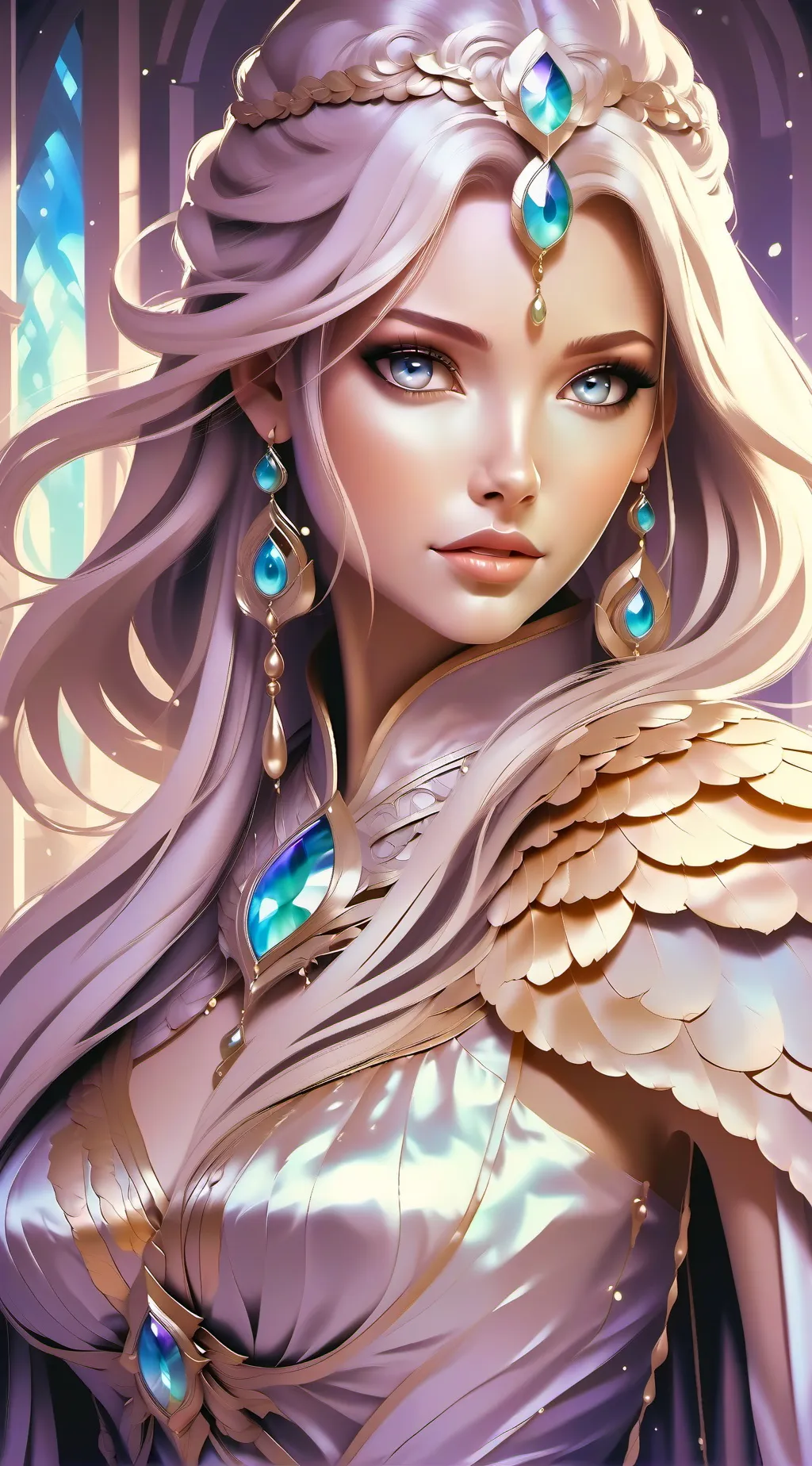 ai character: Ur gf background