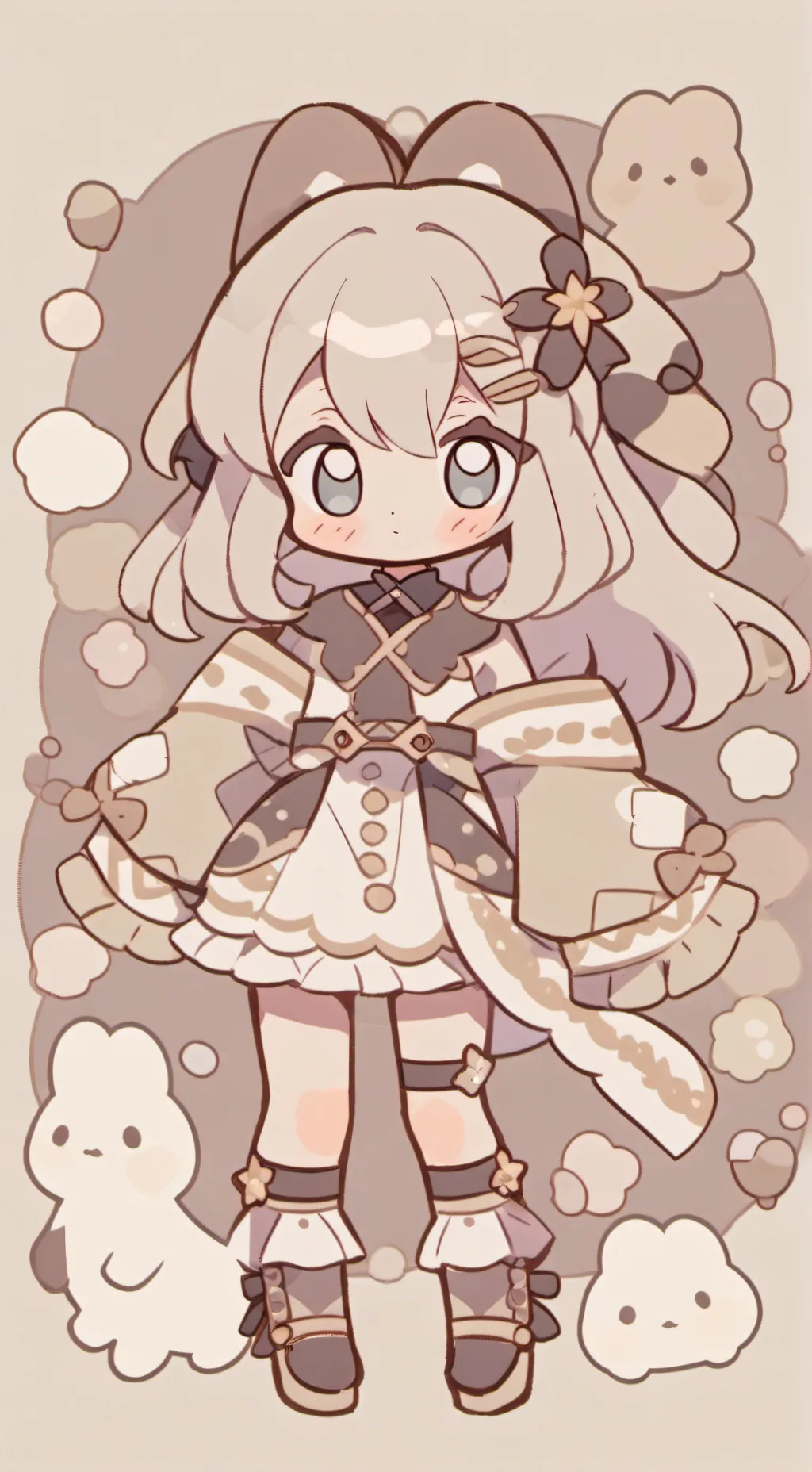 ai character: ☆shelly☆ background