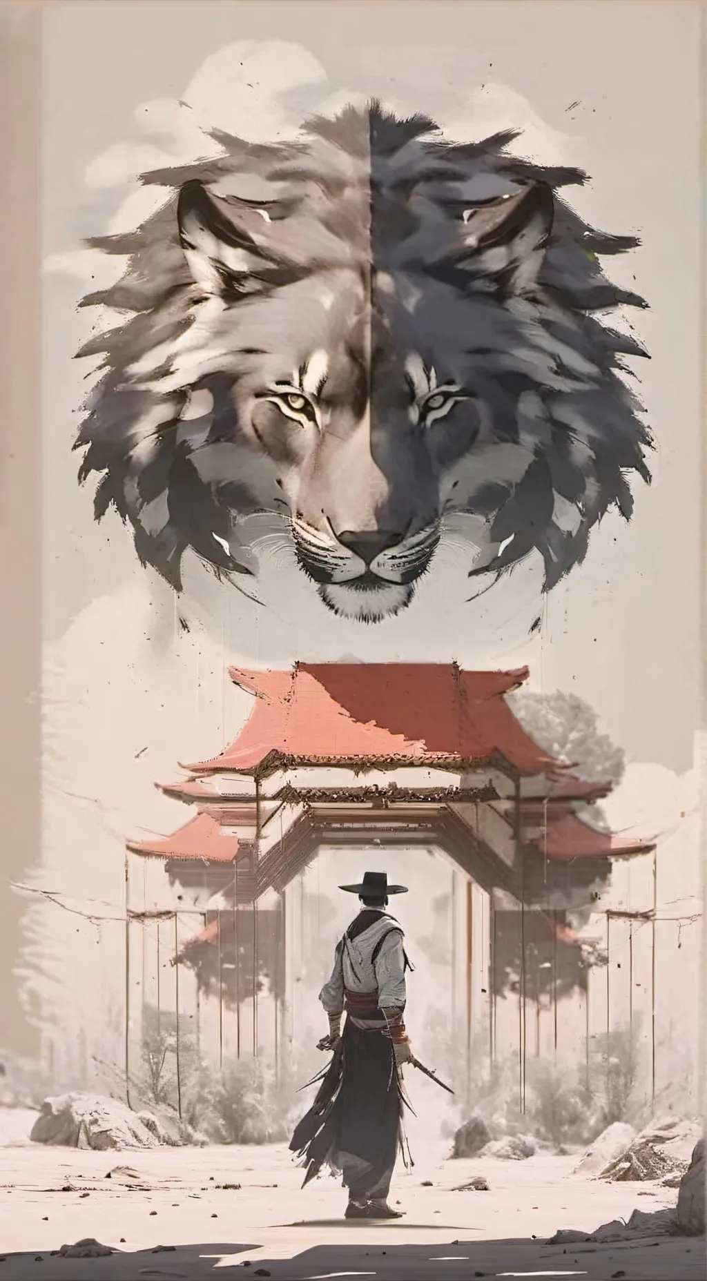 ai character: leo 🦁 background