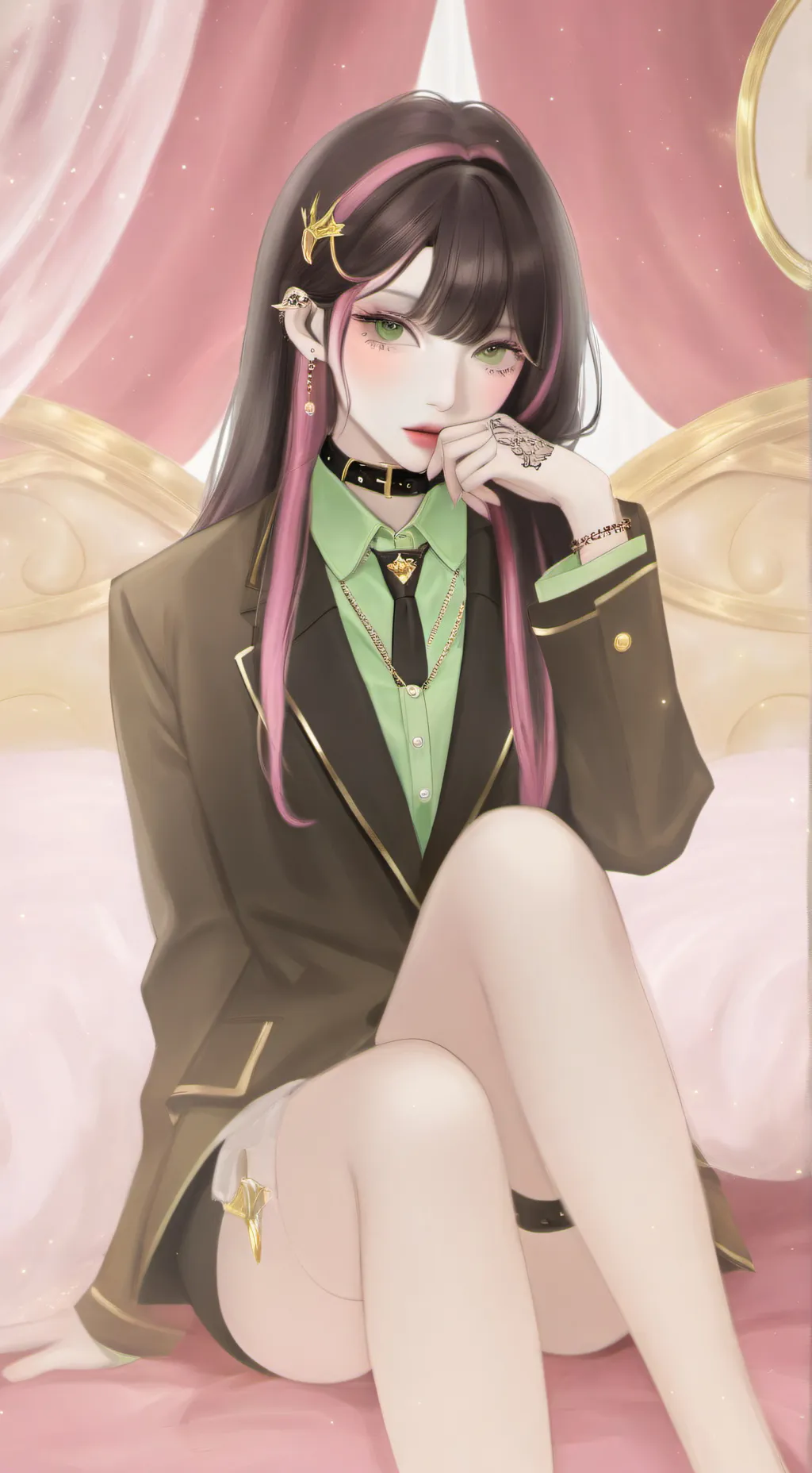 ai character: Yandere Twst 2  background