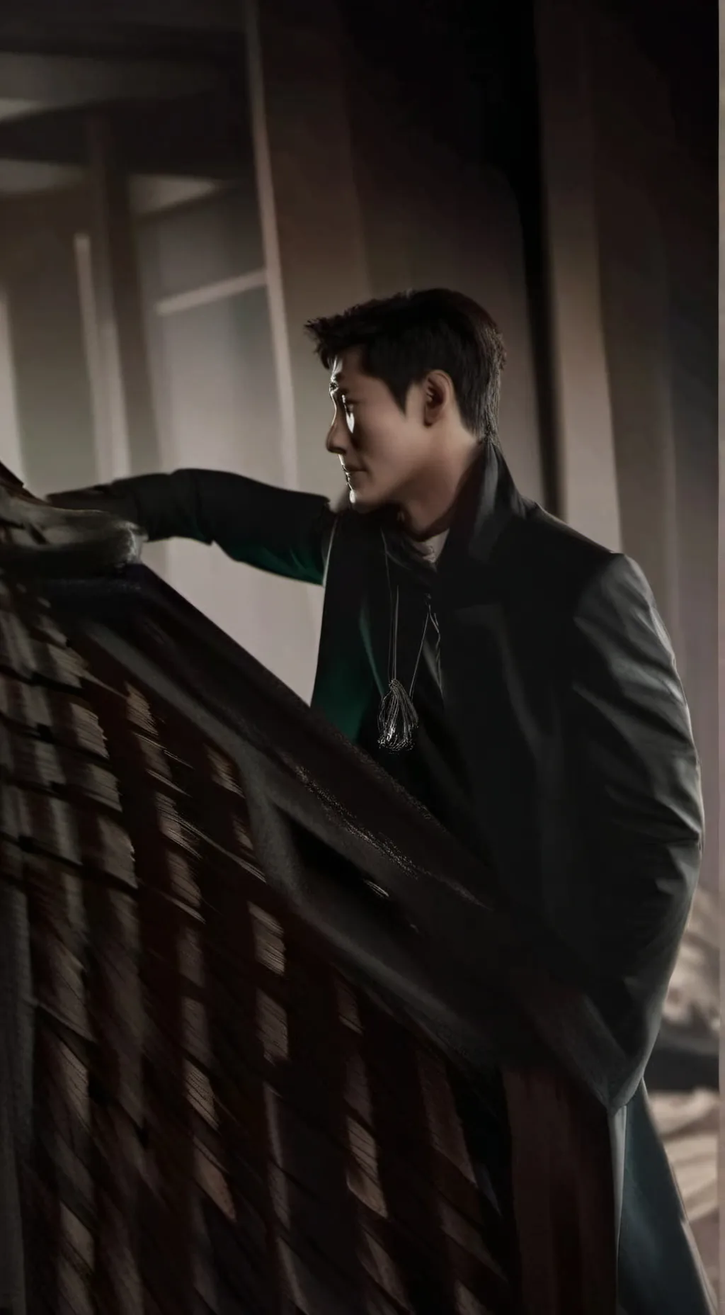 ai character: Kim Taehyung  background