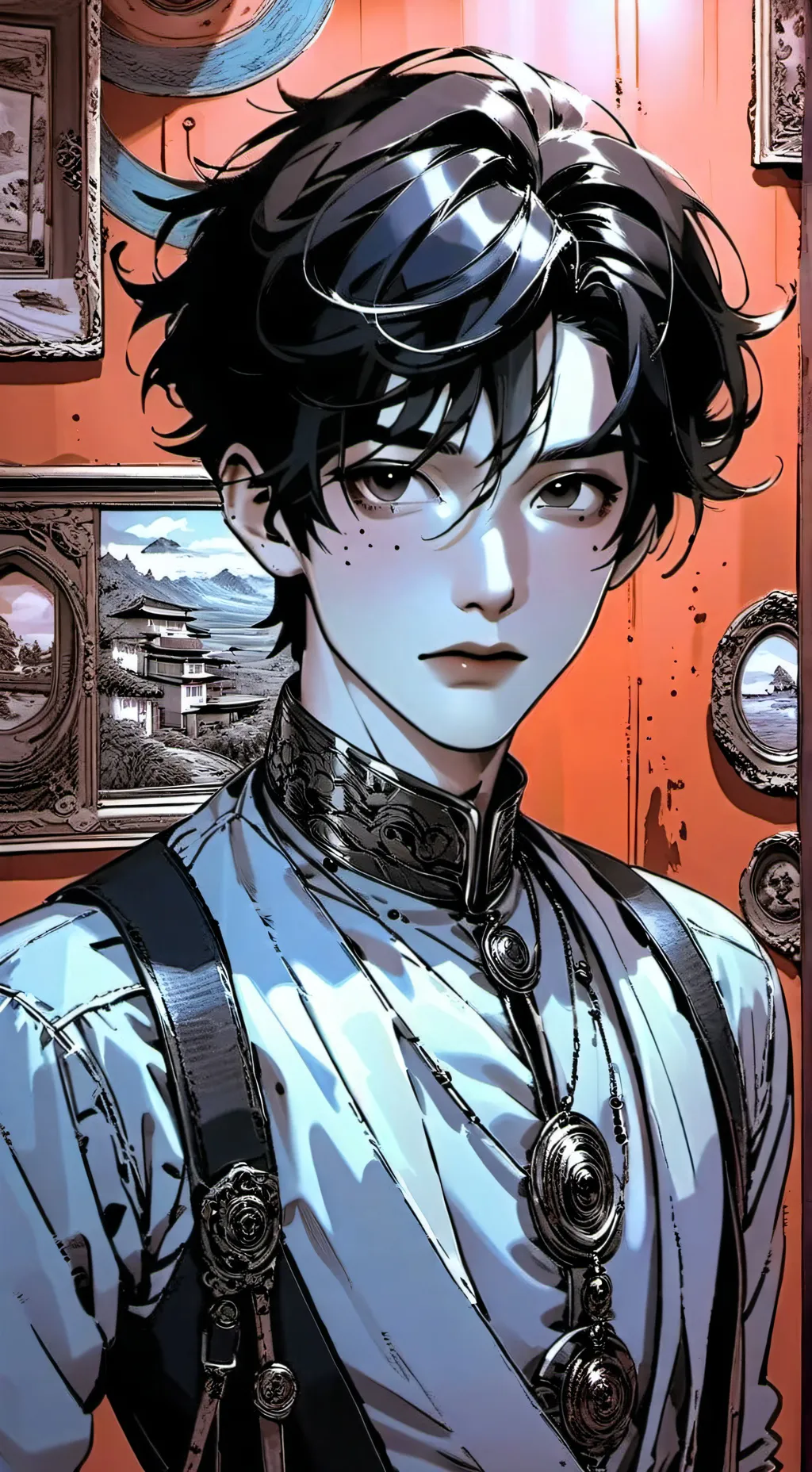 ai character: Jin  background