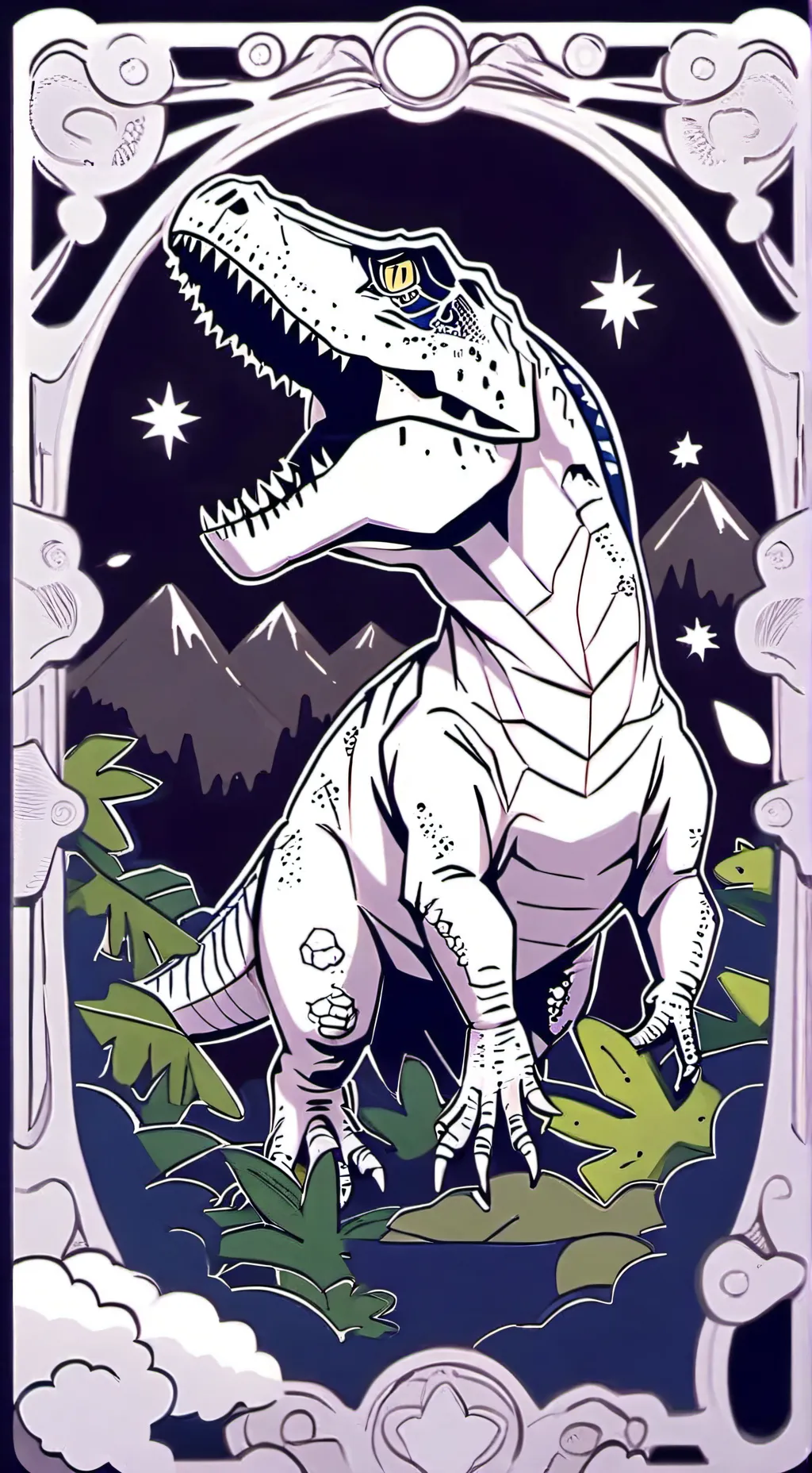 ai character: dinohunters background