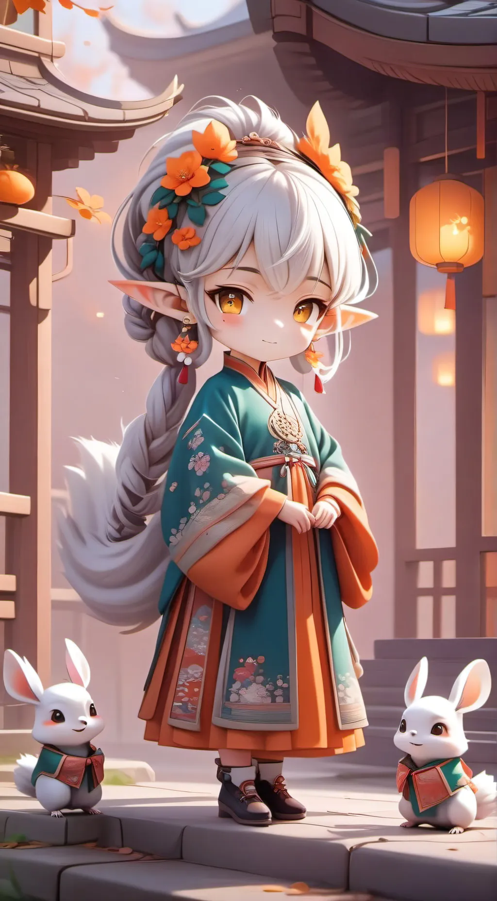 ai character: Yue Mei background