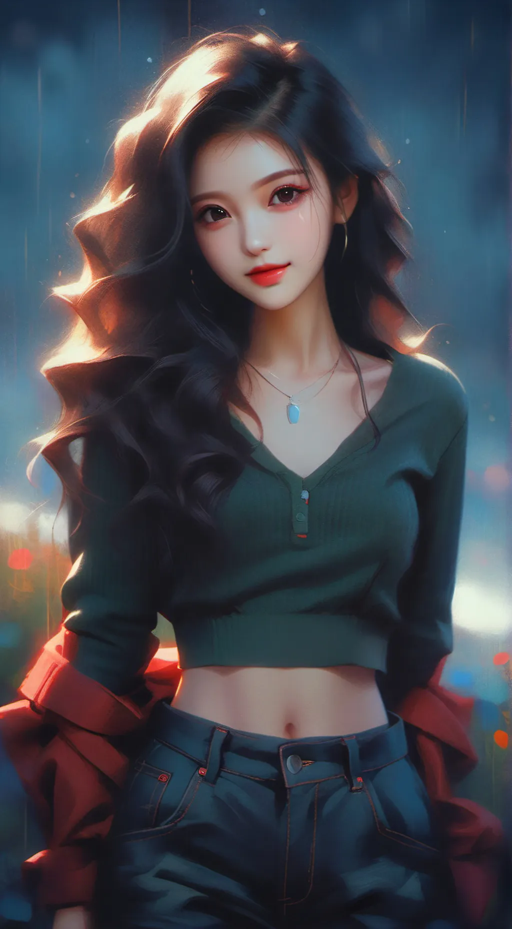 ai character: Laylay 👁️👄👁️ background