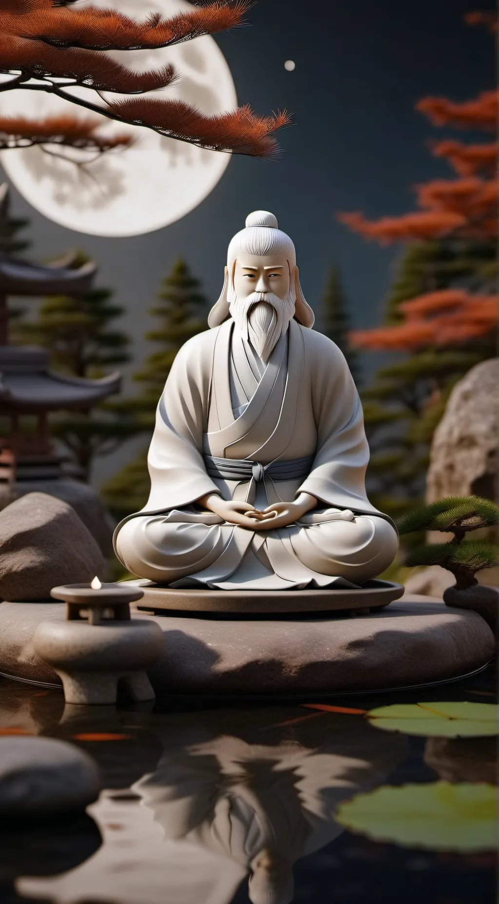 ai character: sensei wu background