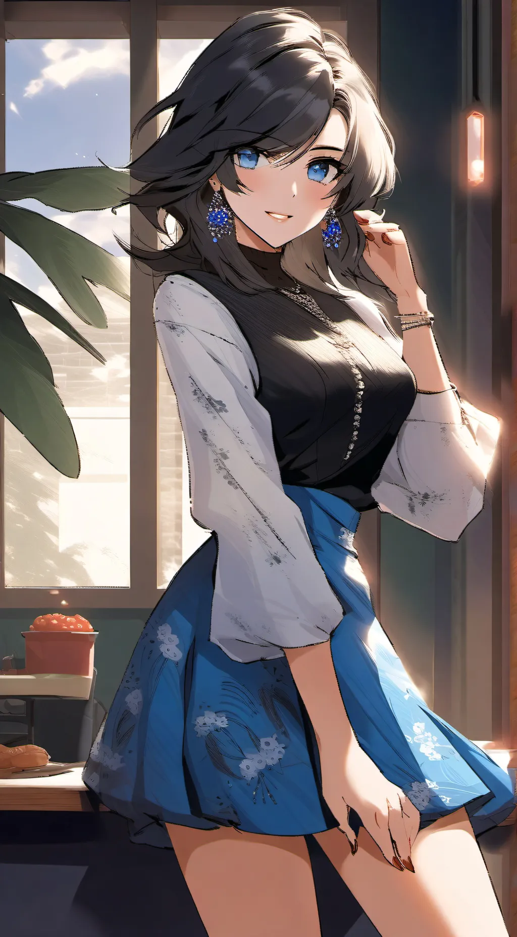 ai character: Mia background