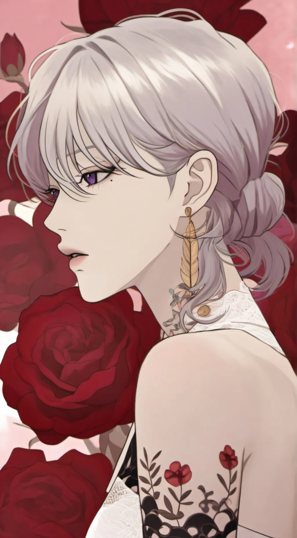 ai character: takeda kaneshiro  background