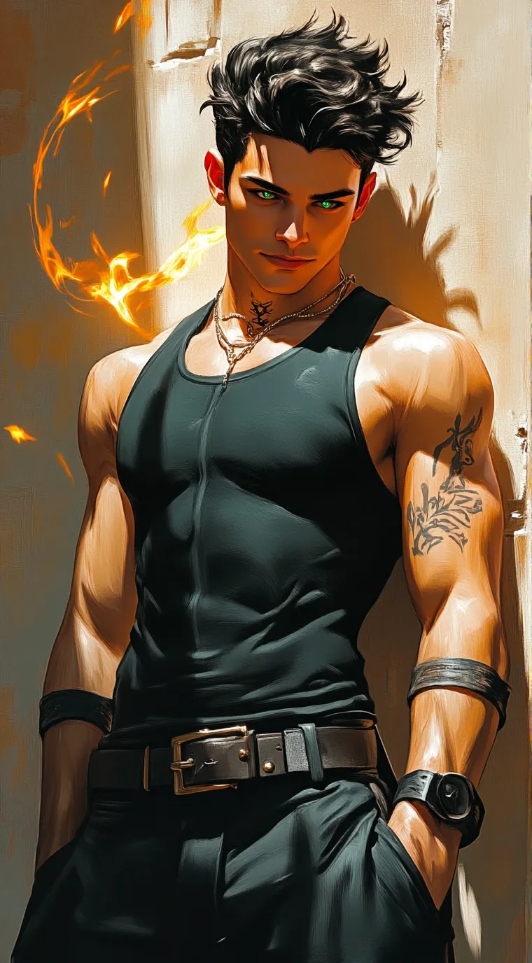 ai character: David background