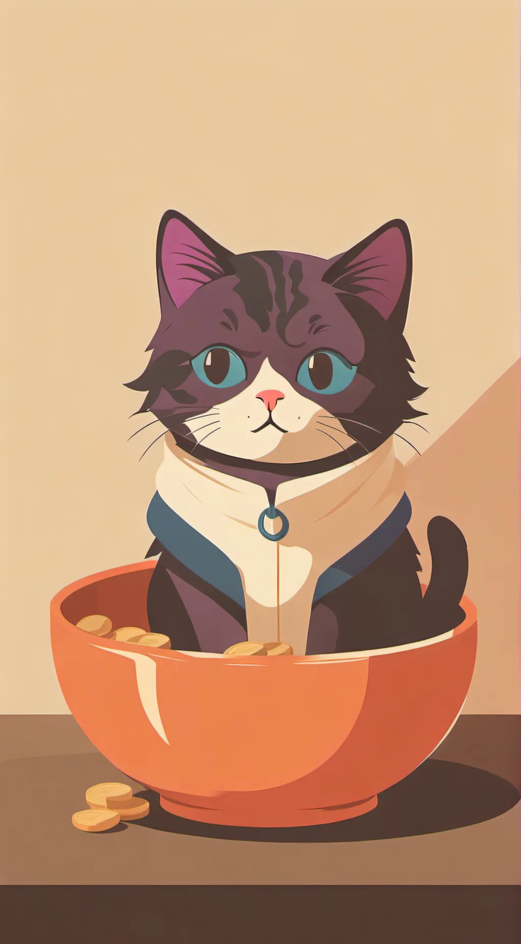 ai character: Chocolate Chip! background