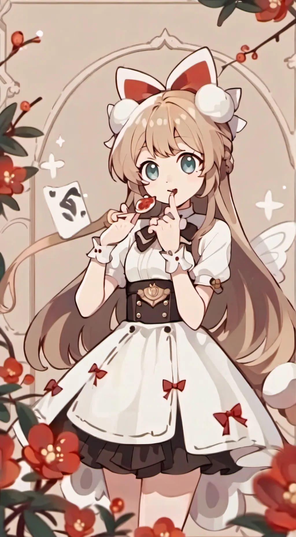 ai character: жена  background