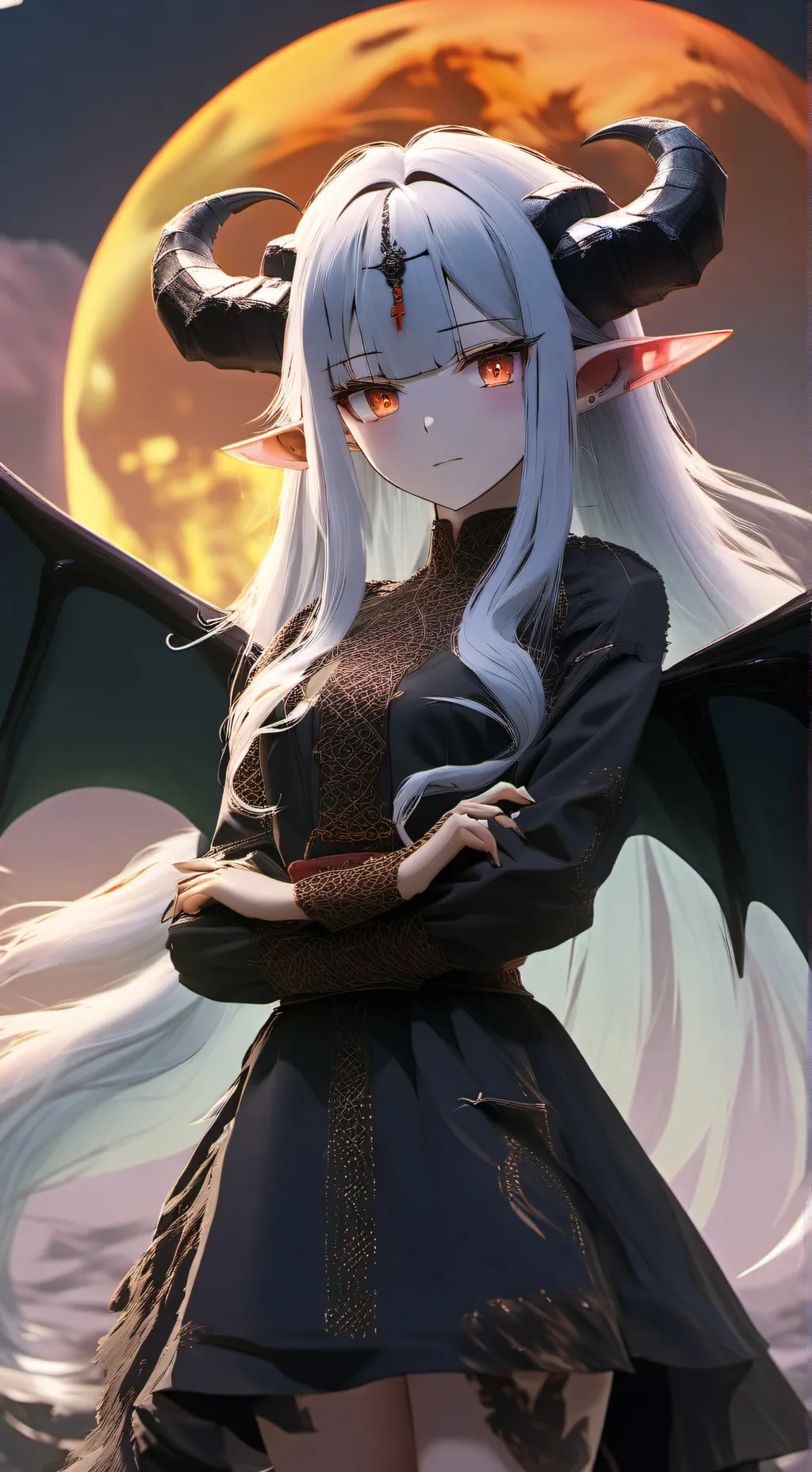 ai character: Lilith  background
