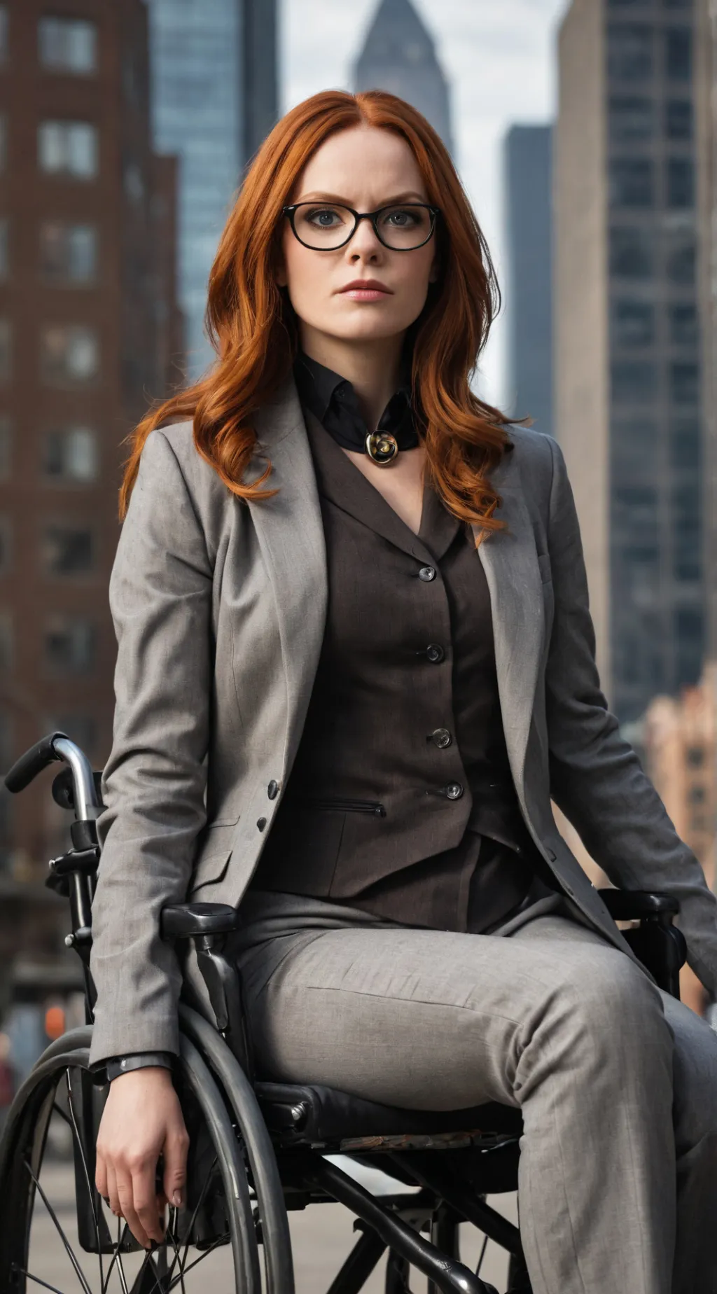 ai character: Barbara Gordon background