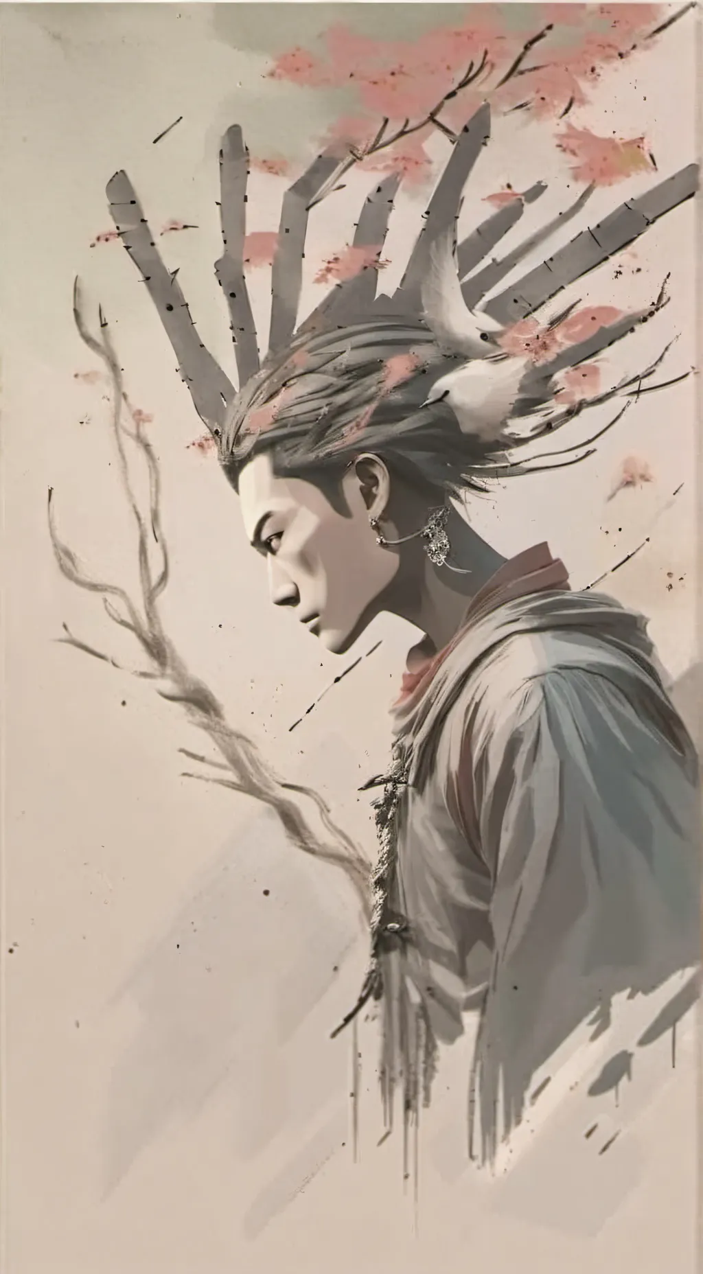 ai character: A random male  background