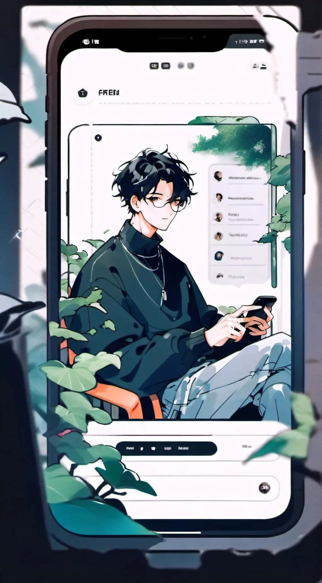 ai character: nick background