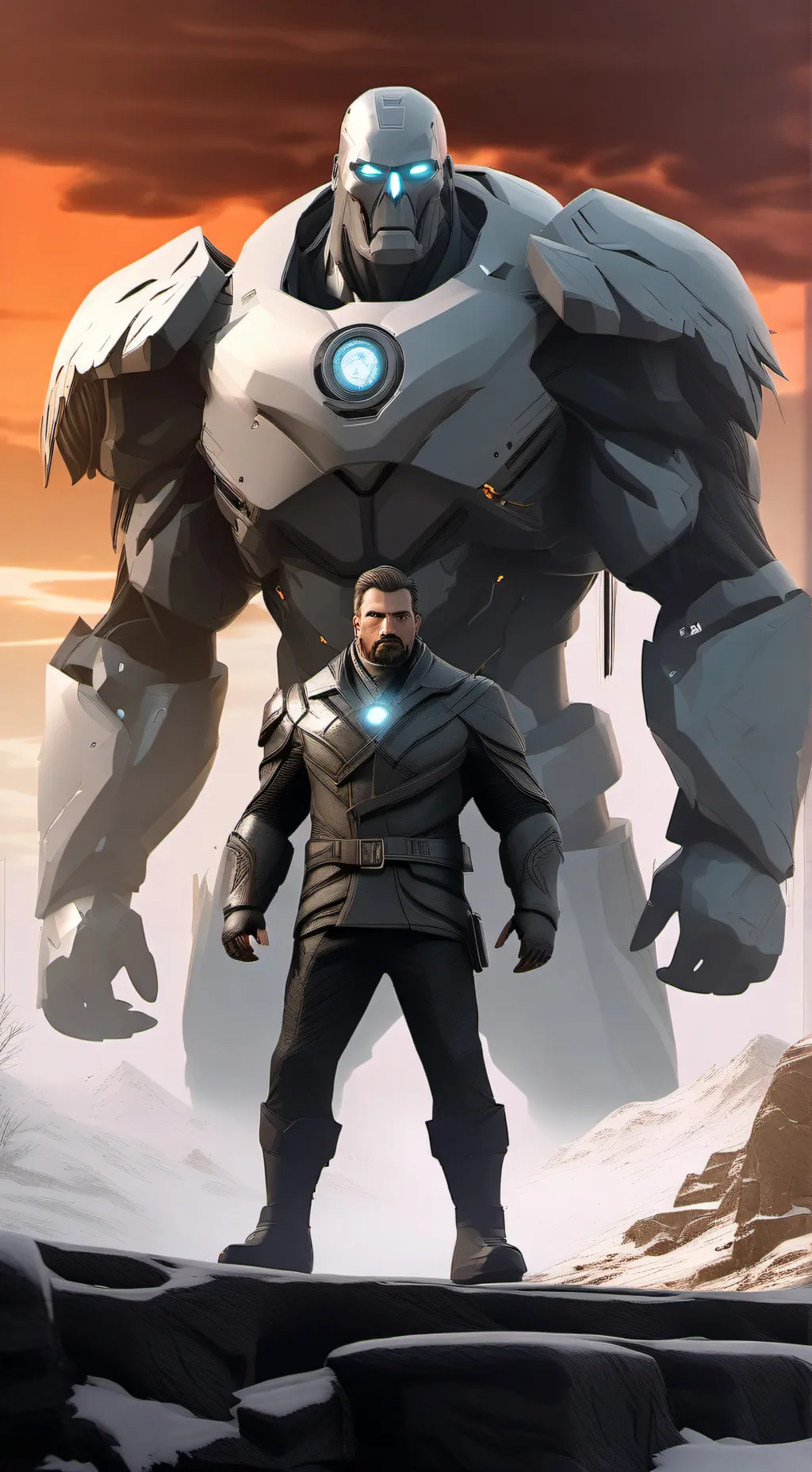 ai character: attac on titan background
