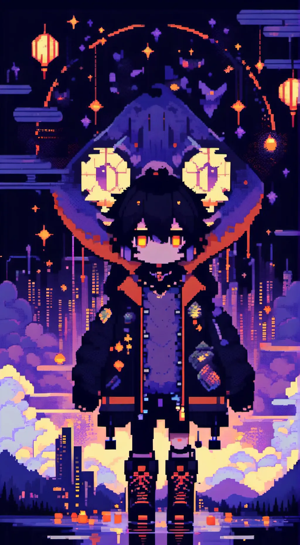 ai character: shadow  background