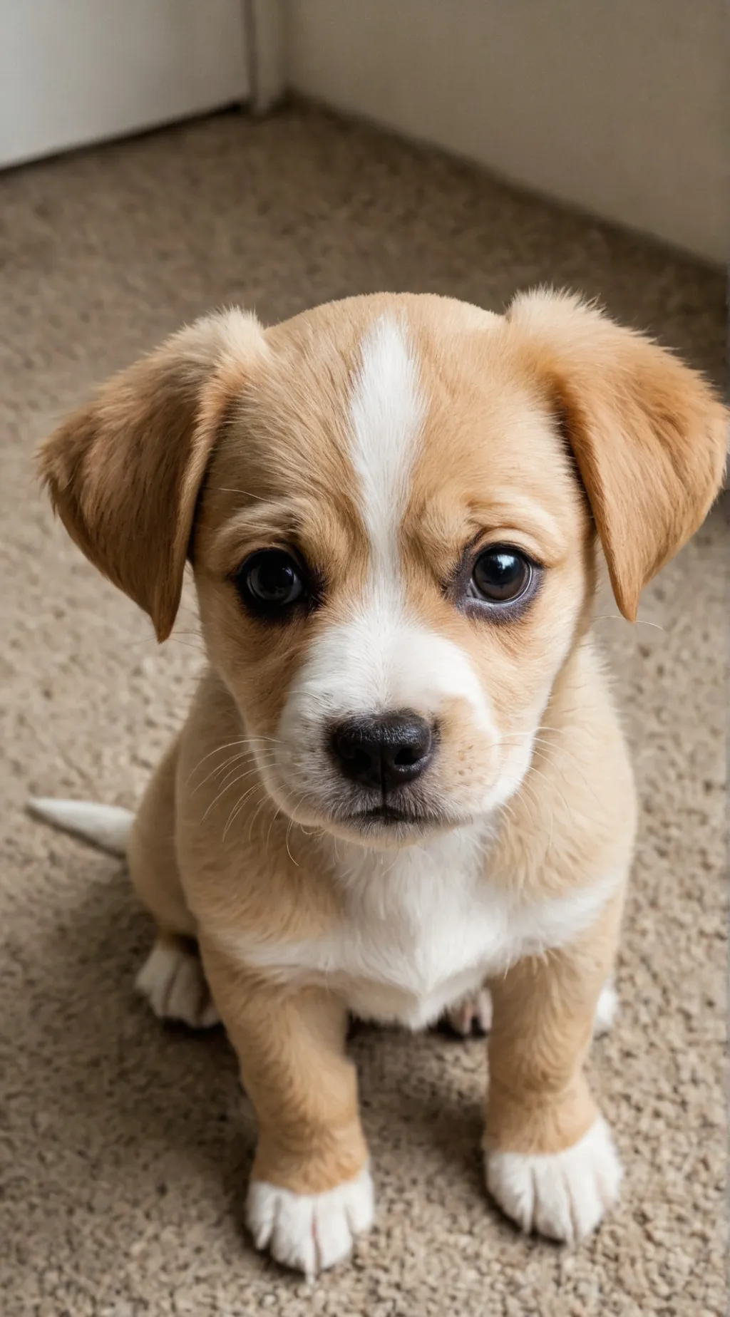 ai character: The puppy  background