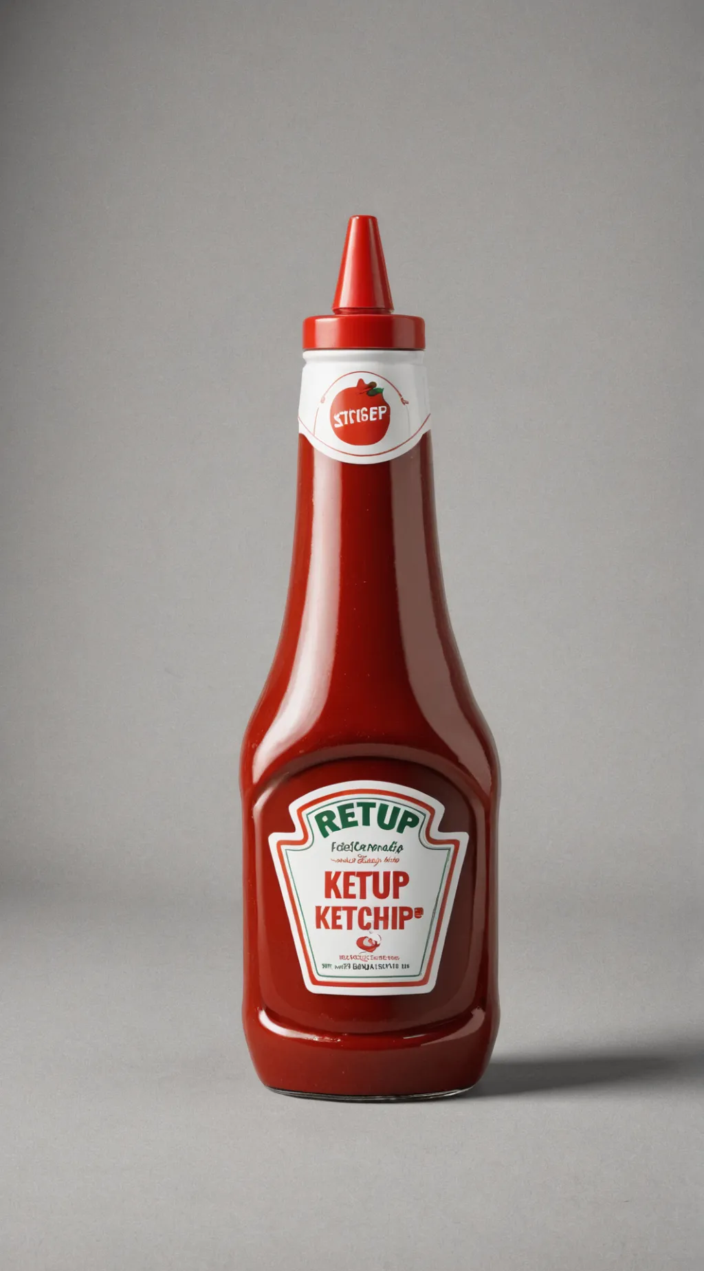 ai character: Ketchup. background