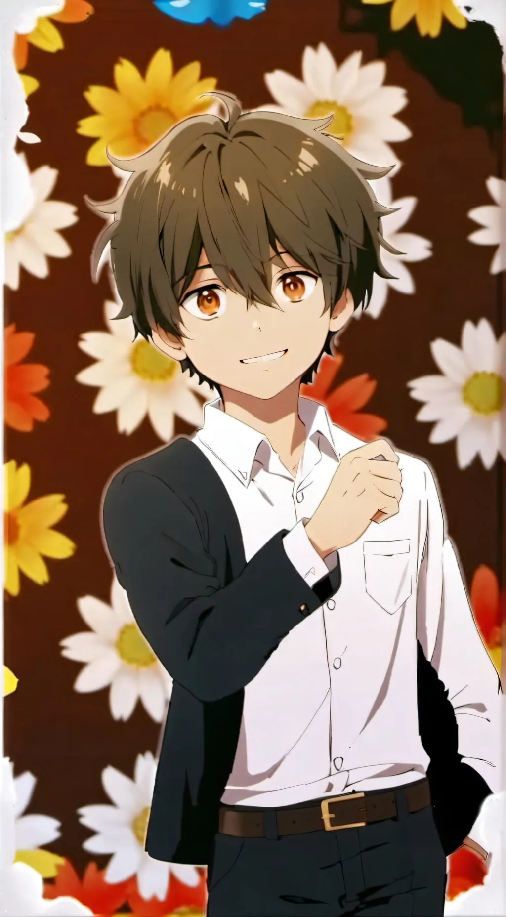 ai character: ɱԋα:New student! background