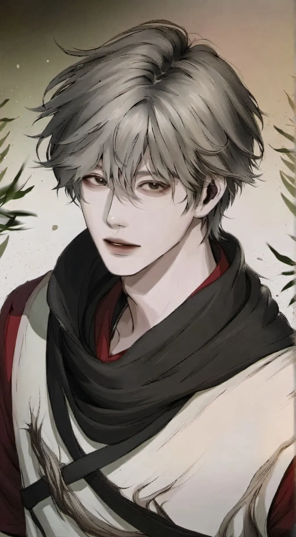 ai character: Zen background