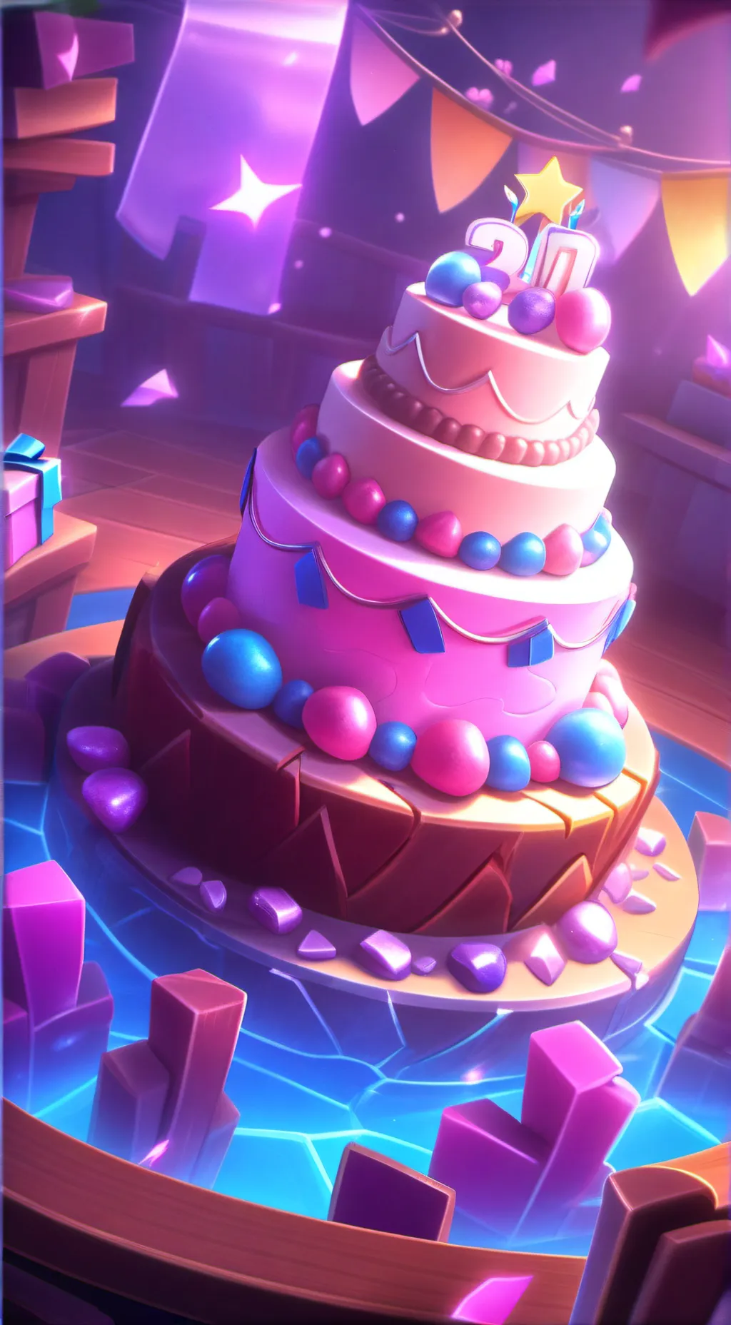 ai character: tu cumpleaños!!!! background