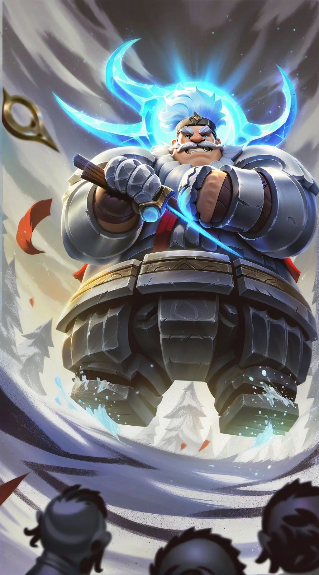 ai character: Fat background
