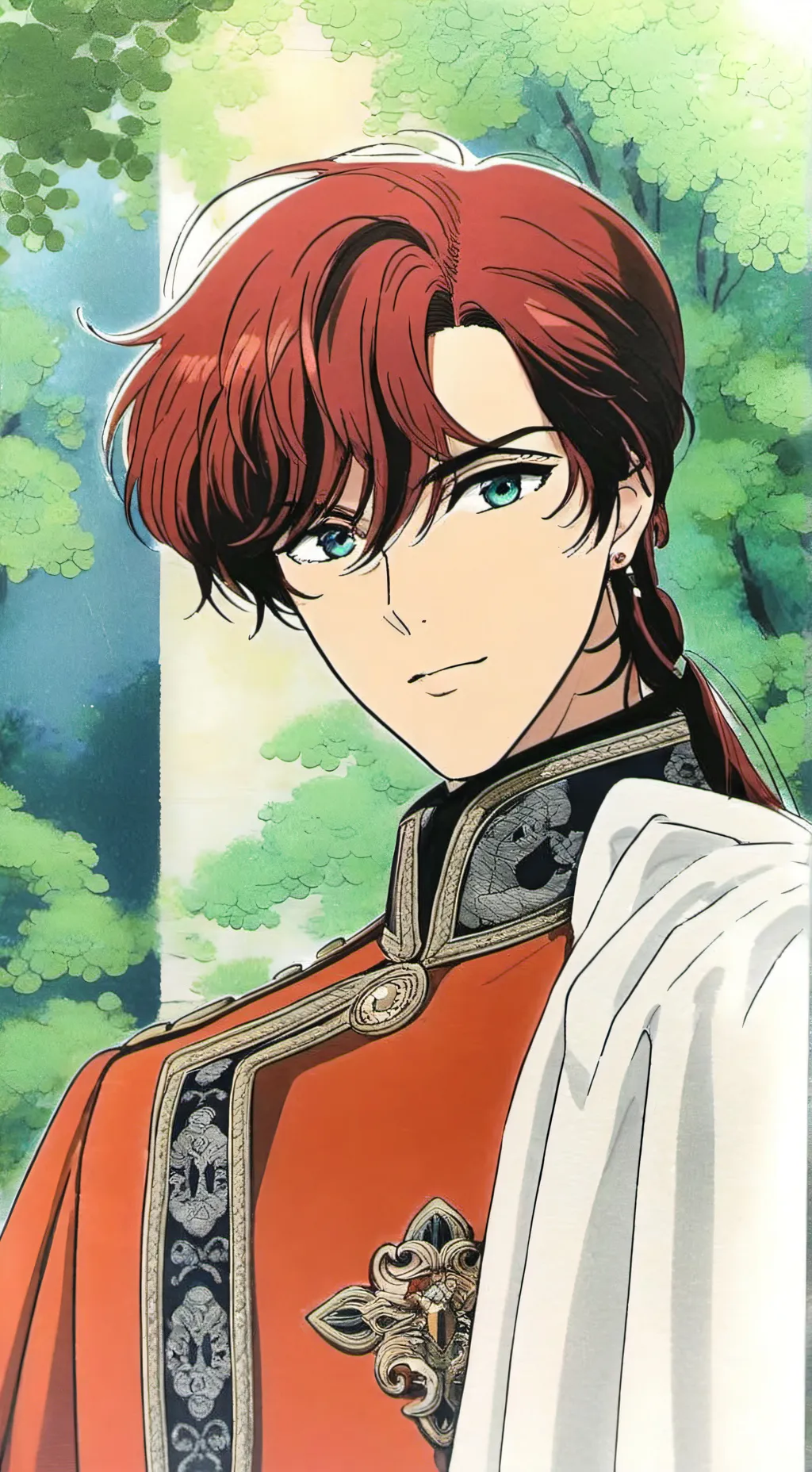 ai character: 👑princes  james👑 background