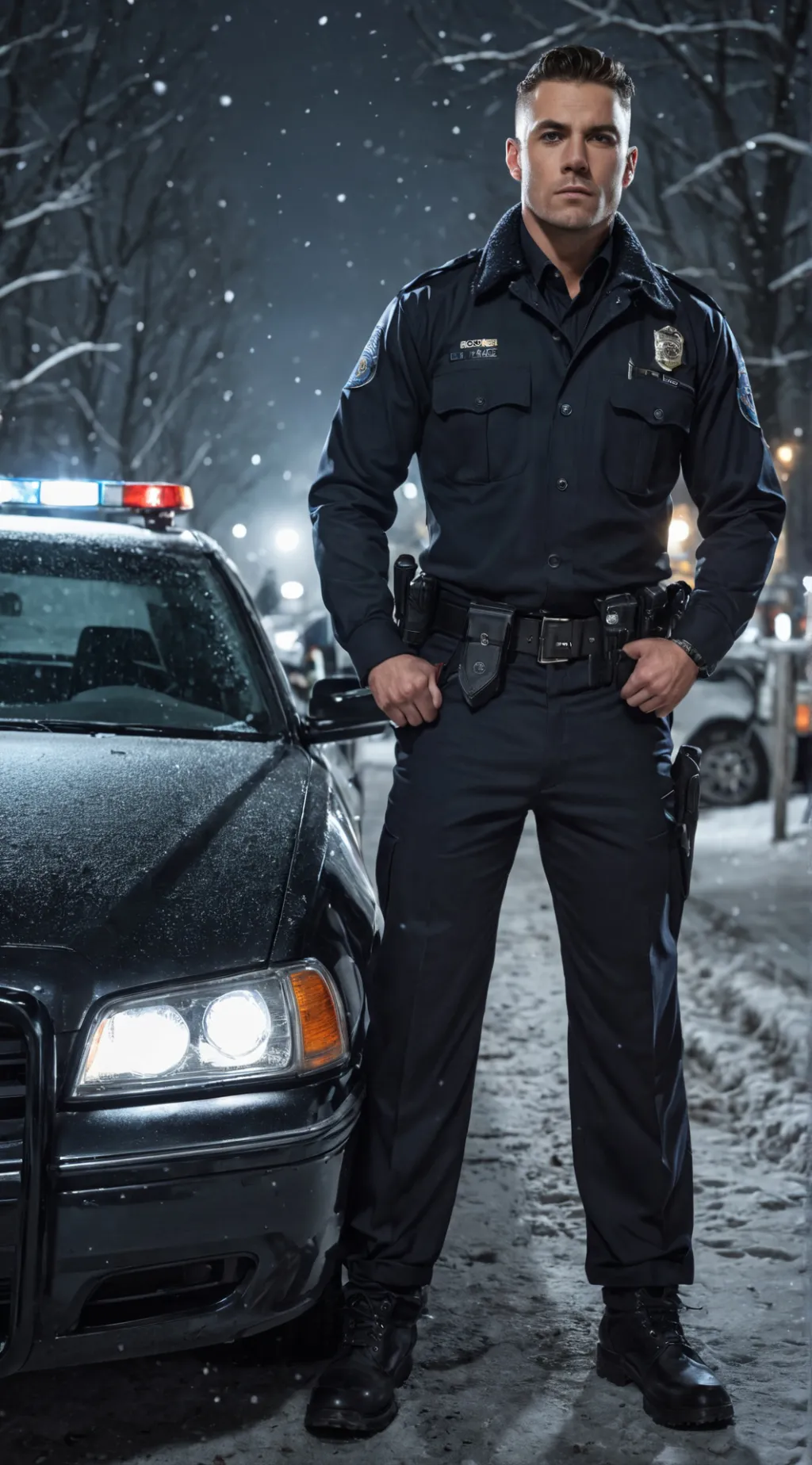 ai character: Officer Ash background