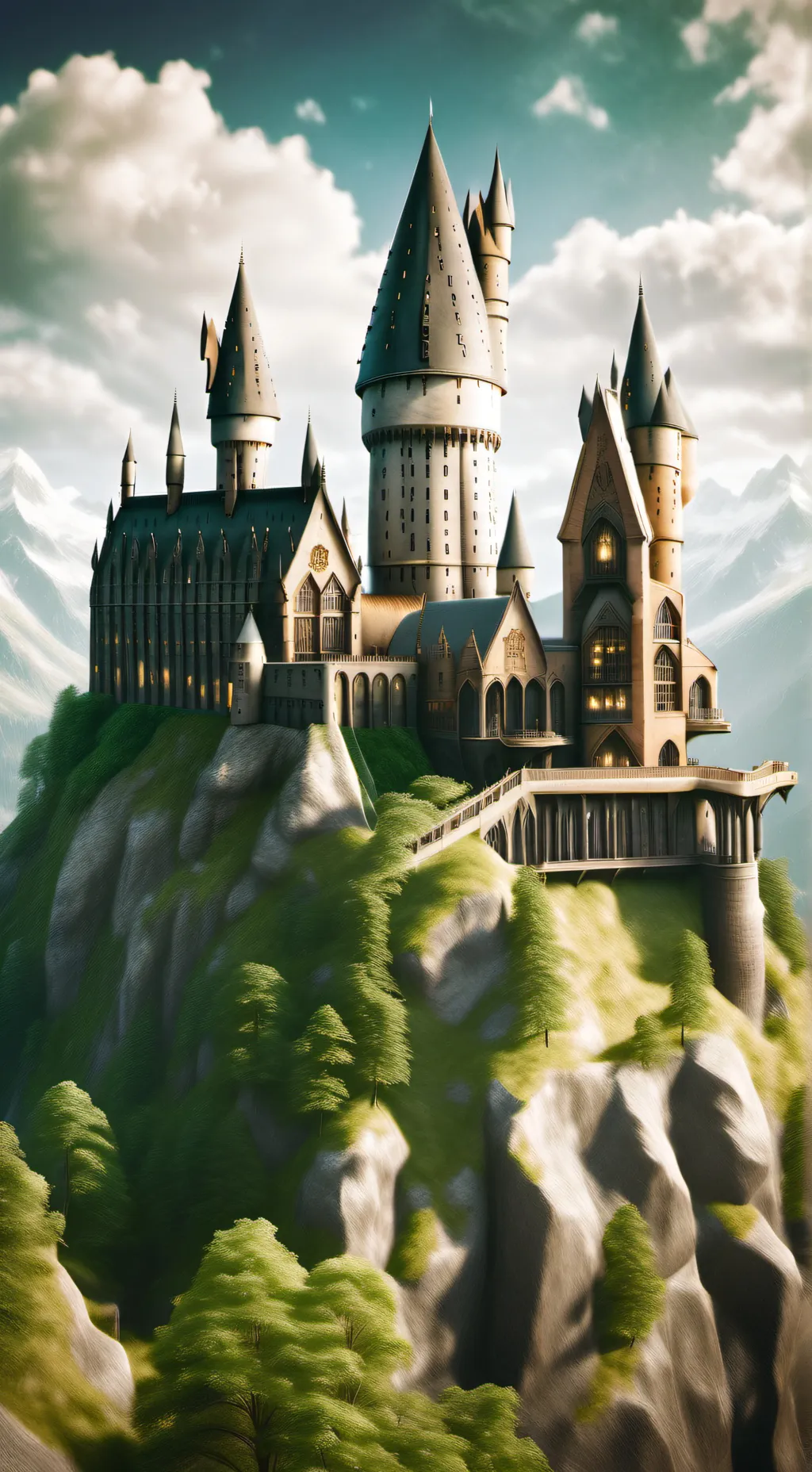 ai character: hogwarts choas background