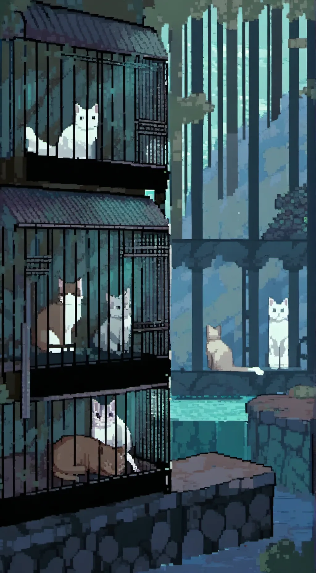 ai character: FINDING A WAY OUT background